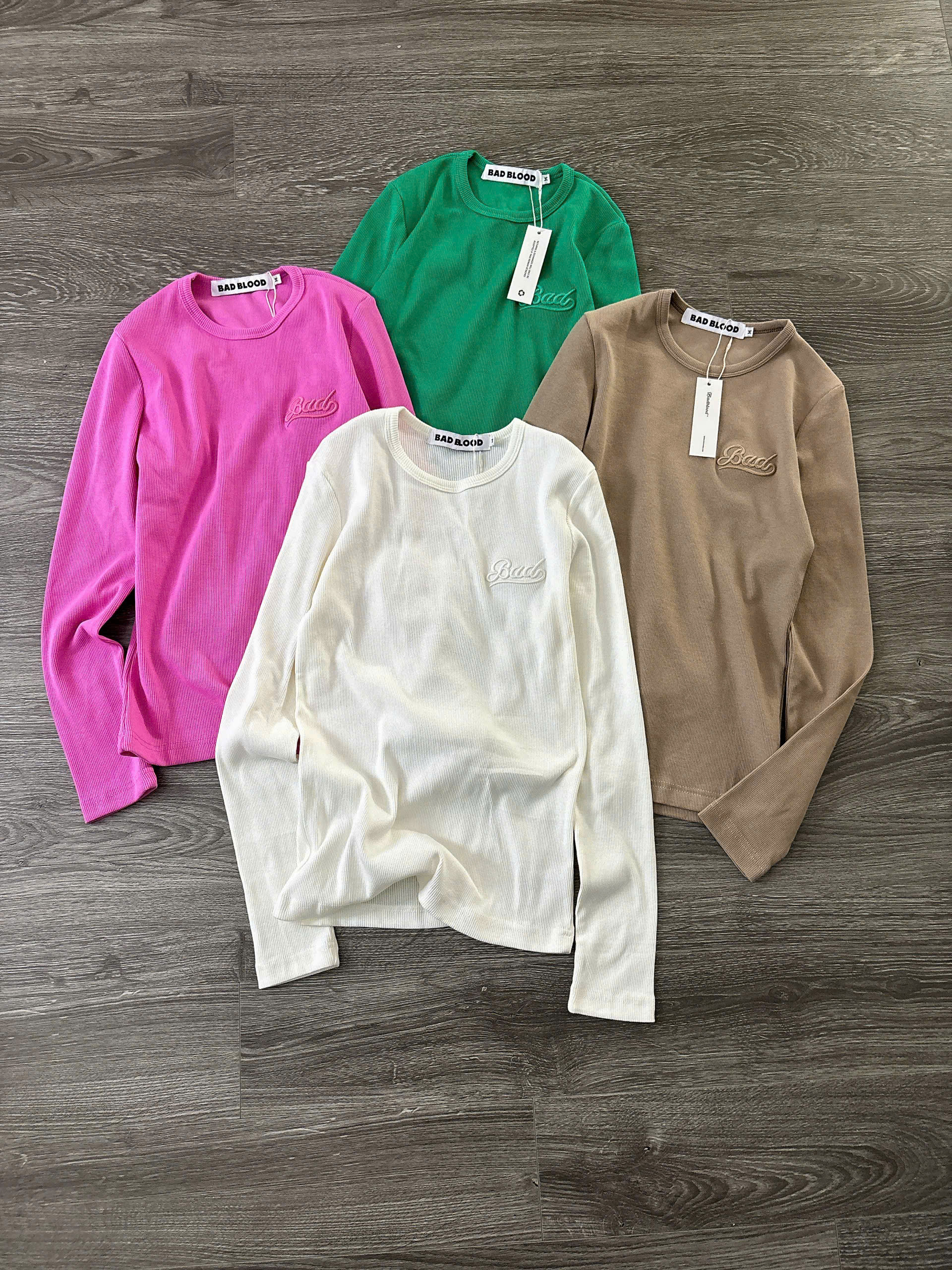 A723 ÁO THUN TAY DÀI 4 MÀU