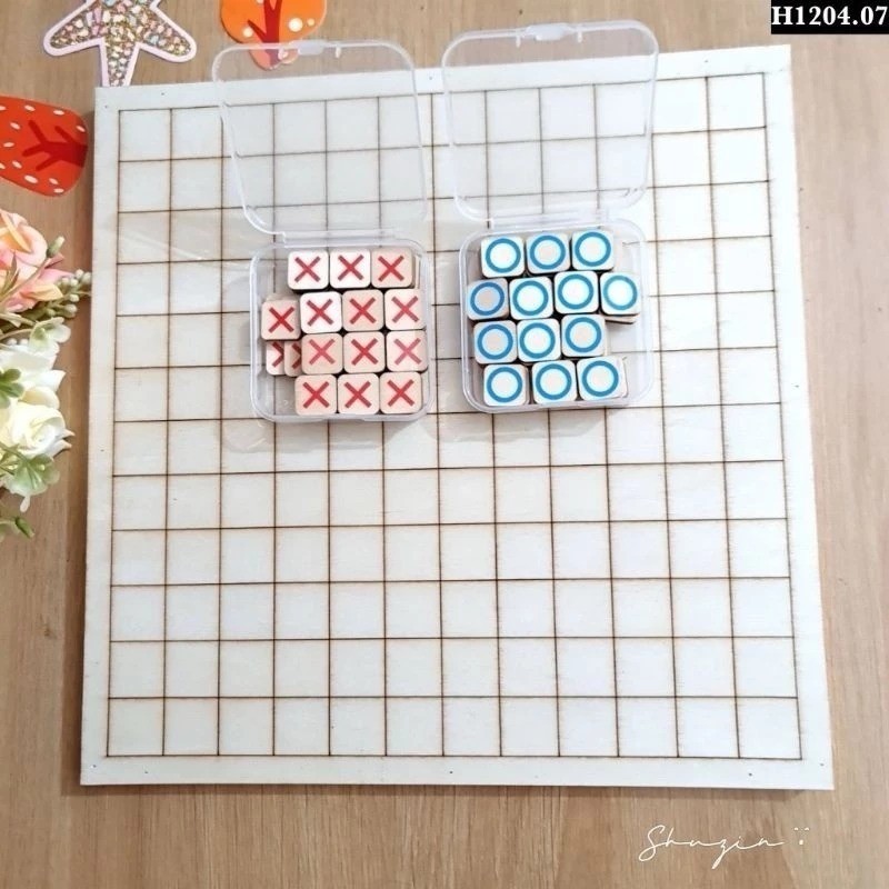 Bộ Cờ Caro Gỗ Cao Cấp – Đồ Chơi Trí Tuệ Rèn Luyện Tư Duy Chiến Thuật Cho Bé & Gia Đình_thumbnail_5