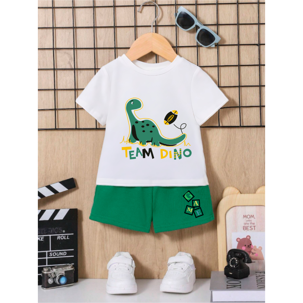 Đồ bộ bé trai in hình 'Khủng long team dino' - LOZA KIDS SB79_thumbnail_4