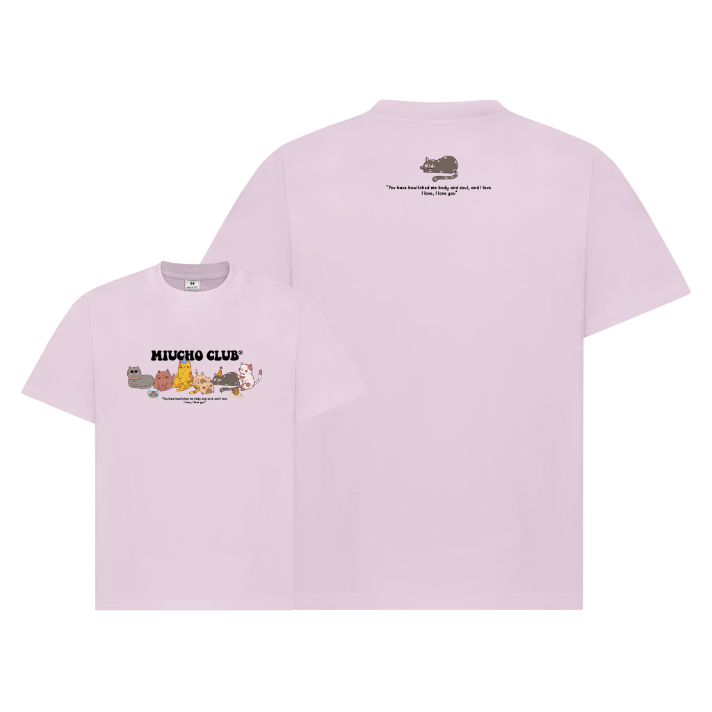 Áo phông đôi nam nữ form rộng 1953 Miucho Club cổ tròn vải cotton 2c 250gsm dày dặn in mix_thumbnail_10