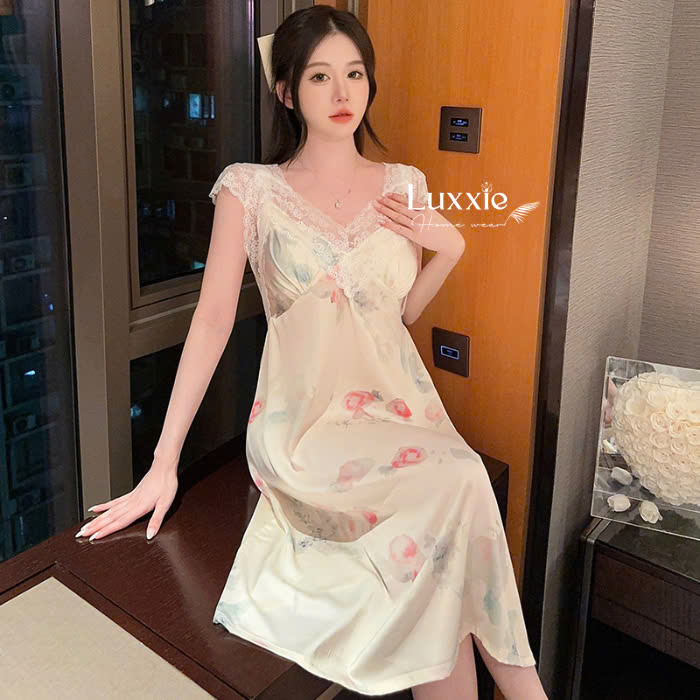 V08 Váy ngủ lụa sát nách cổ ren_thumbnail_5