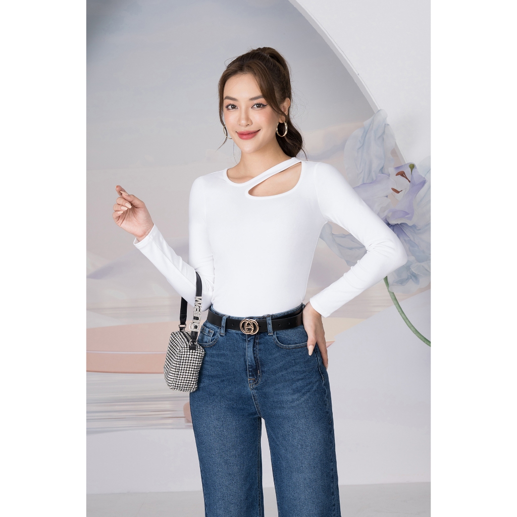 [Form Ôm] Áo thu đông nữ dài tay giữ nhiệt dáng ôm chất liệu borip 4 chiều - Loza G0086_thumbnail_7