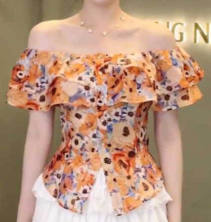 Áo PL Tơ Hoa Trễ Vai_thumbnail_14