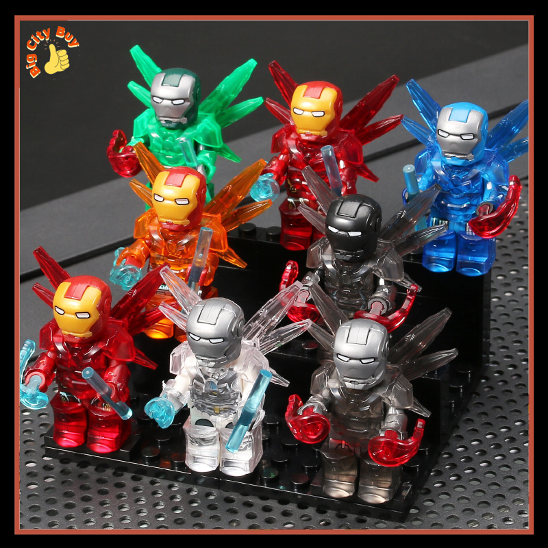 Set 16 Đồ Chơi Lắp Ghép Trọn Bộ IronMan, Đồ Chơi Lắp Ghép Người Sắt Cực Ngầu, Iron Man_thumbnail_4