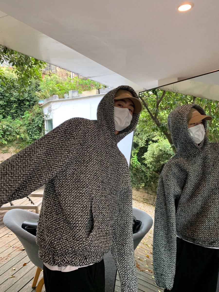 Hoodie Dệt Mélange Oversize_thumbnail_5