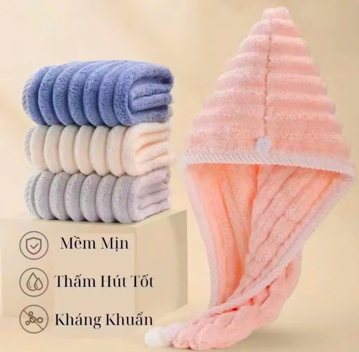 MŨ QUẤN KHÔ TÓC