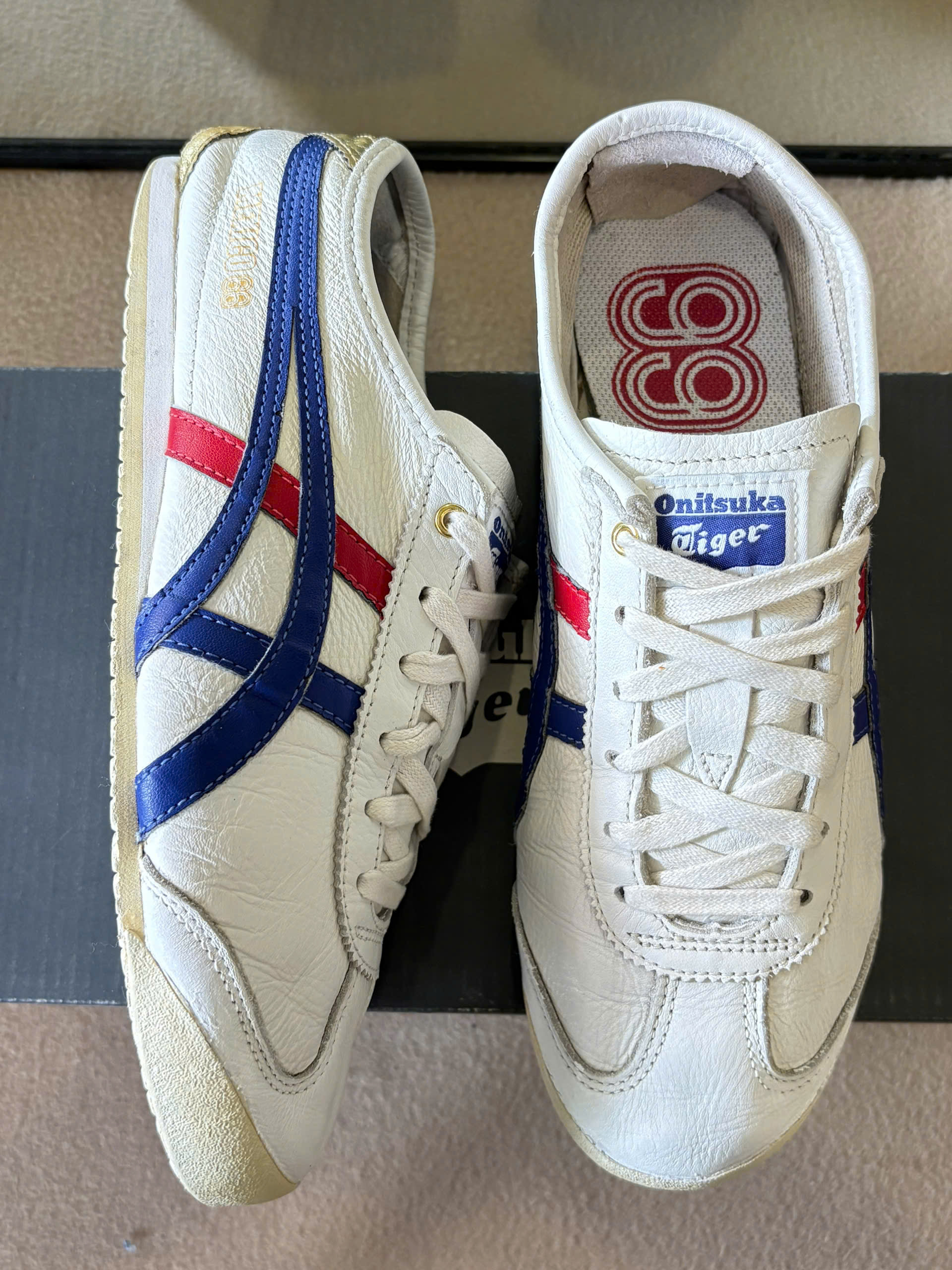 Onitsuka Tiger Mexico 66 Heritage Sneaker D507L-0152 - White/Blue