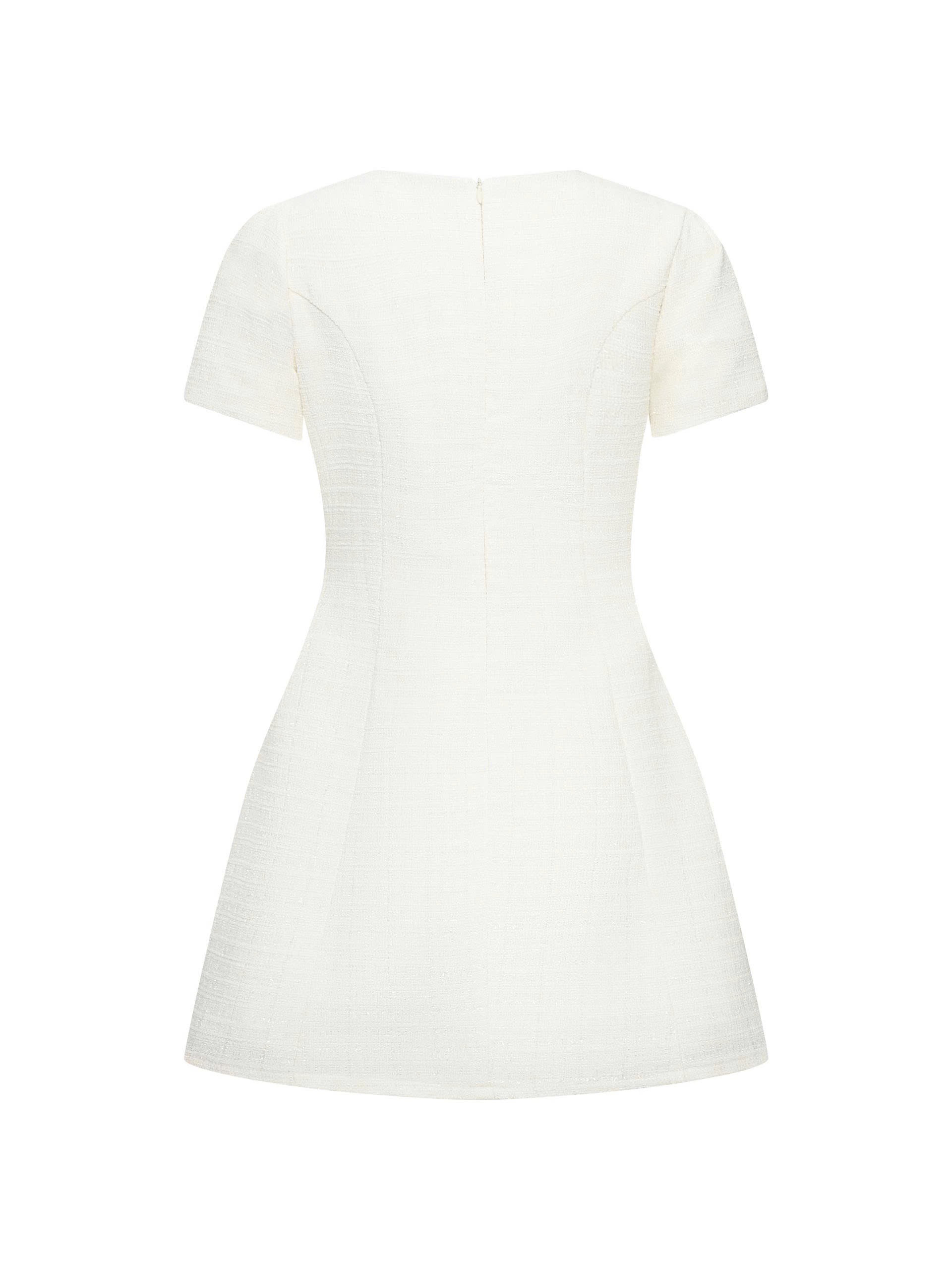 BIGSZE NỮ - Đầm dáng A phối nút V-DA213_thumbnail_4