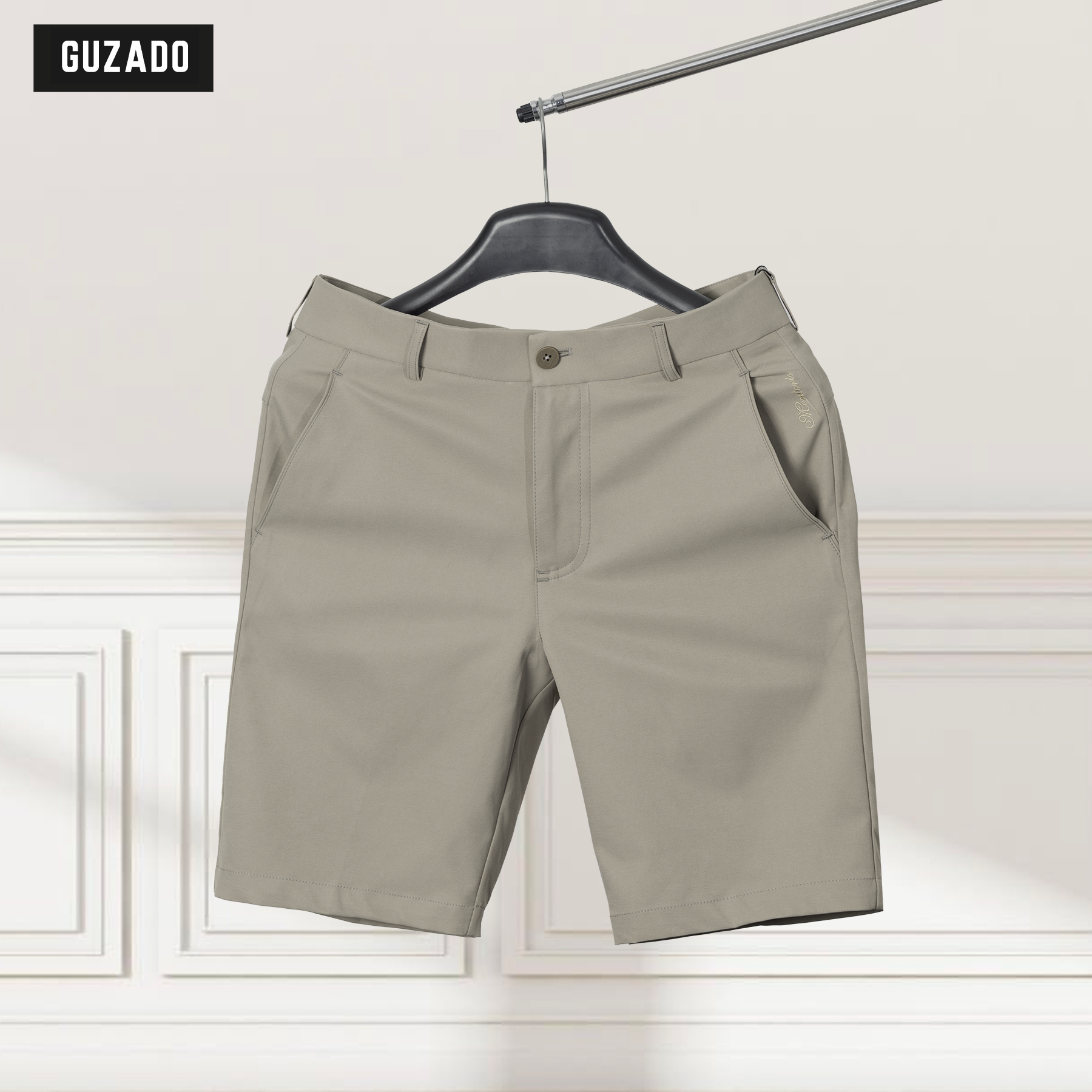 Quần Short Nam GUZADO Vải KaKi Cao Cấp Dày Dặn MSR2515_thumbnail_8