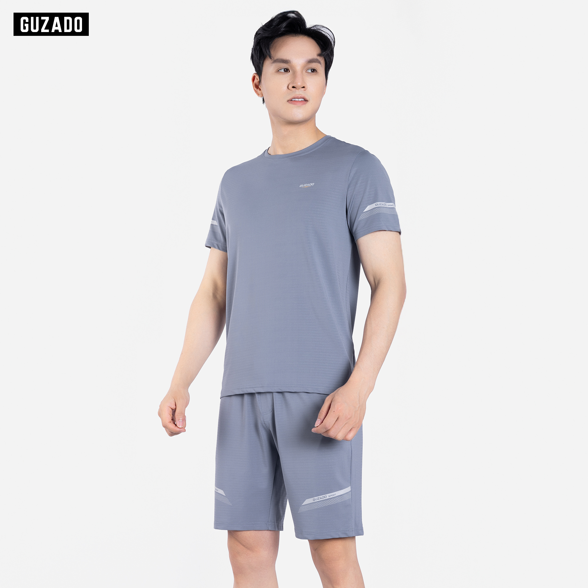 Bộ Thể Thao Nam GUZADO Mẫu Cộc Tay Mặc Thể Thao GBH01_thumbnail_10