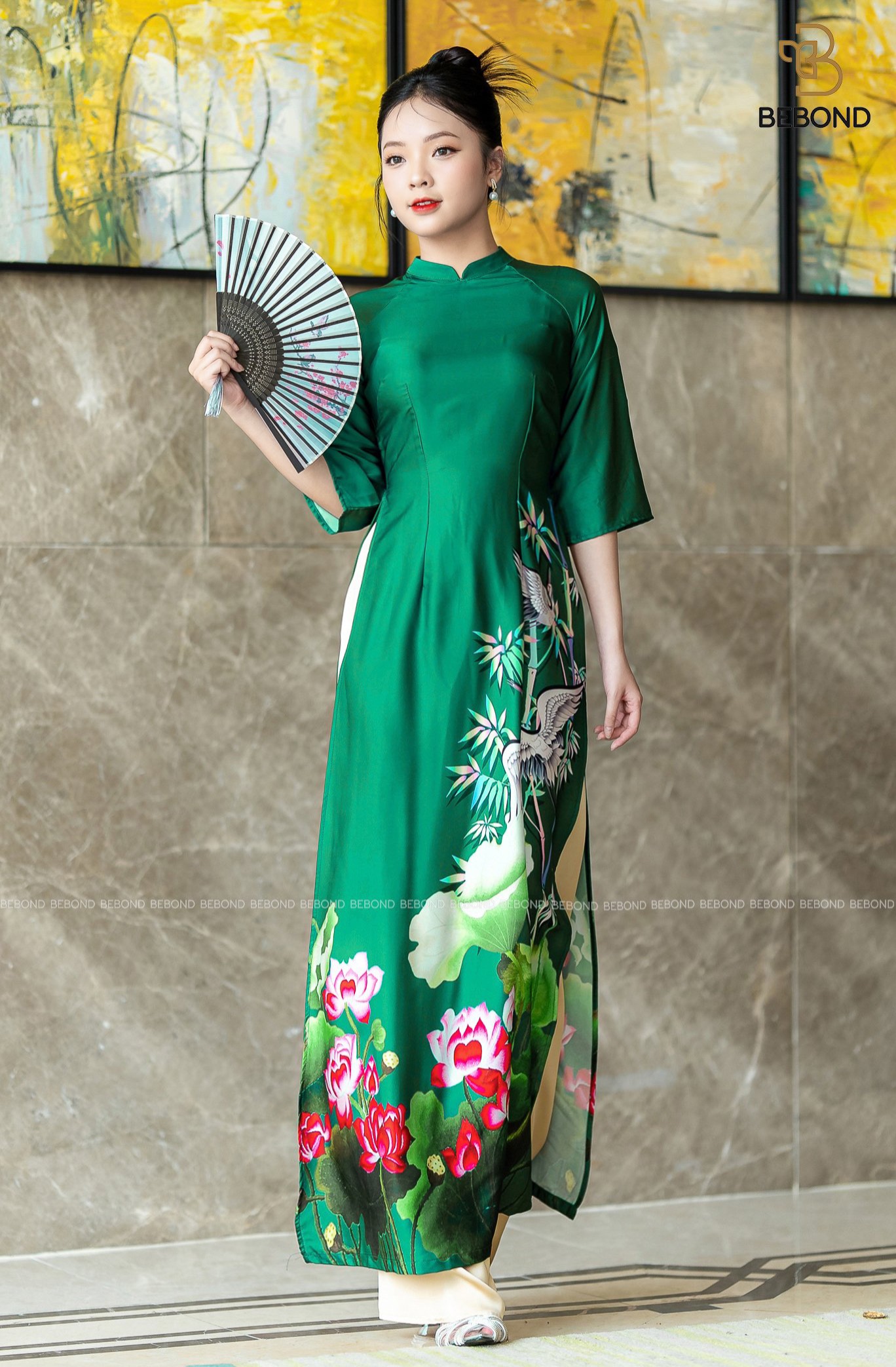 SET ÁO DÀI CHÂU LIÊN