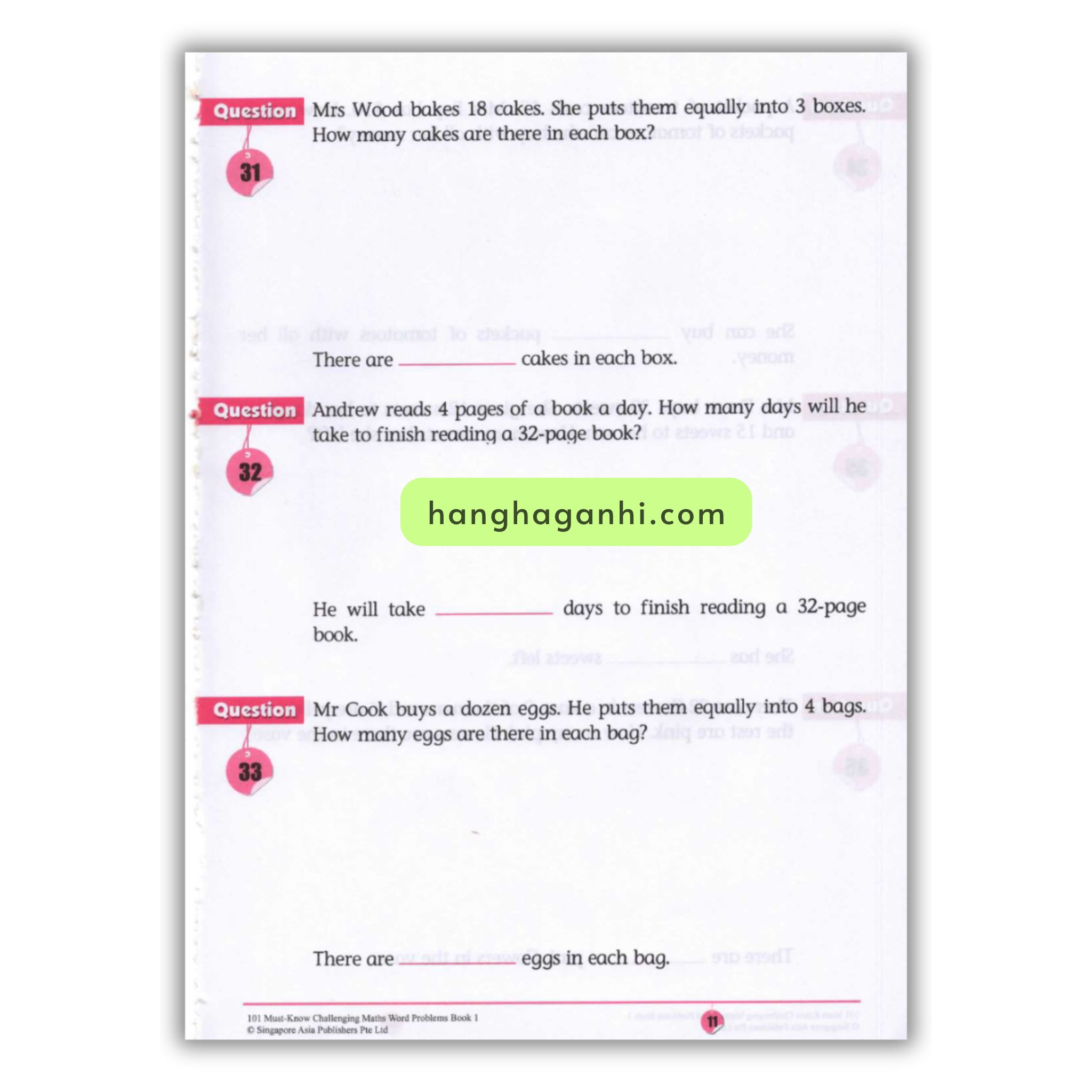 Sách 101 Must- Know Challenging Maths Word Problems Book 1_thumbnail_6