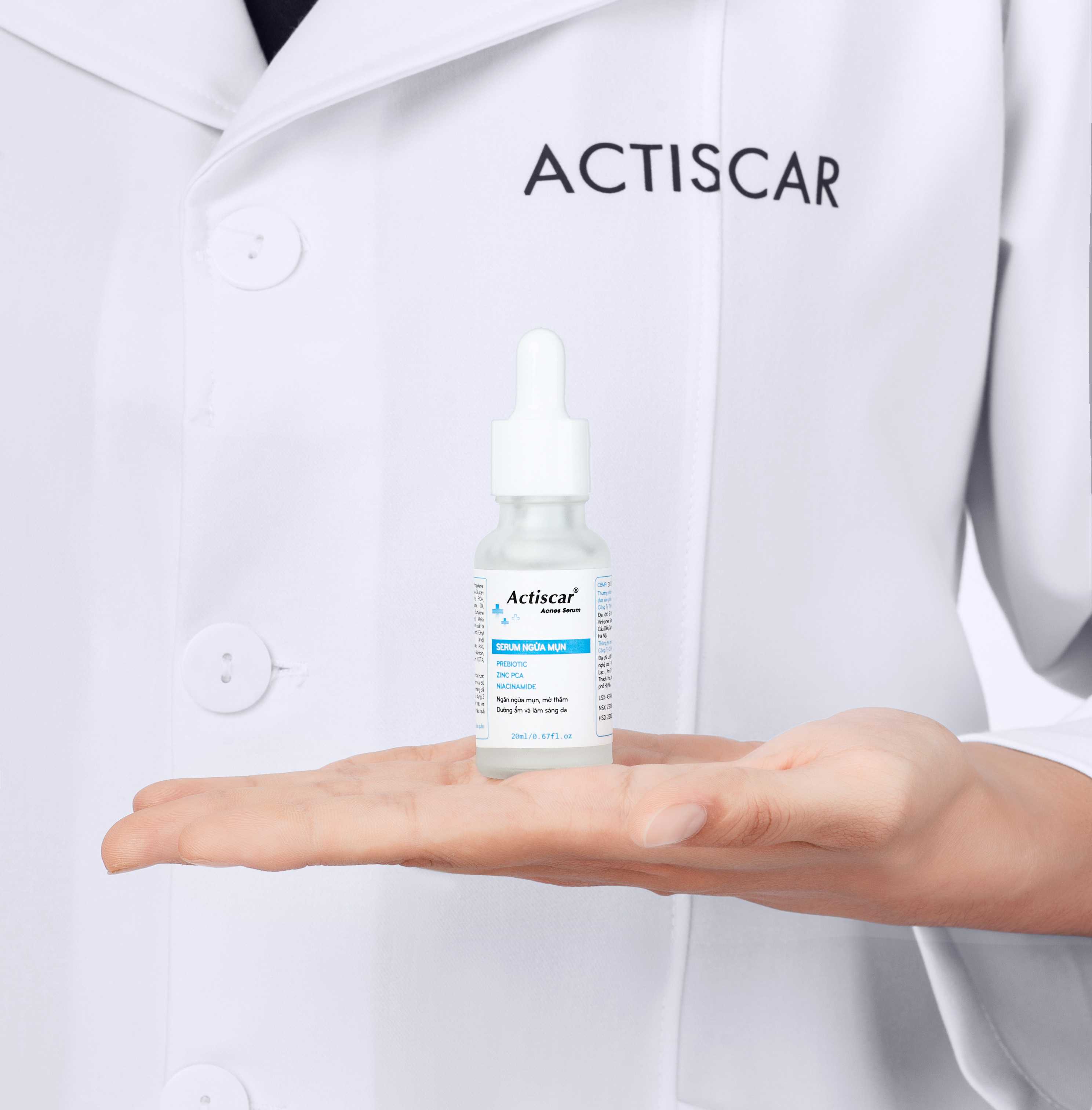 Serum ngăn ngừa và giảm mụn Actiscar Acnes