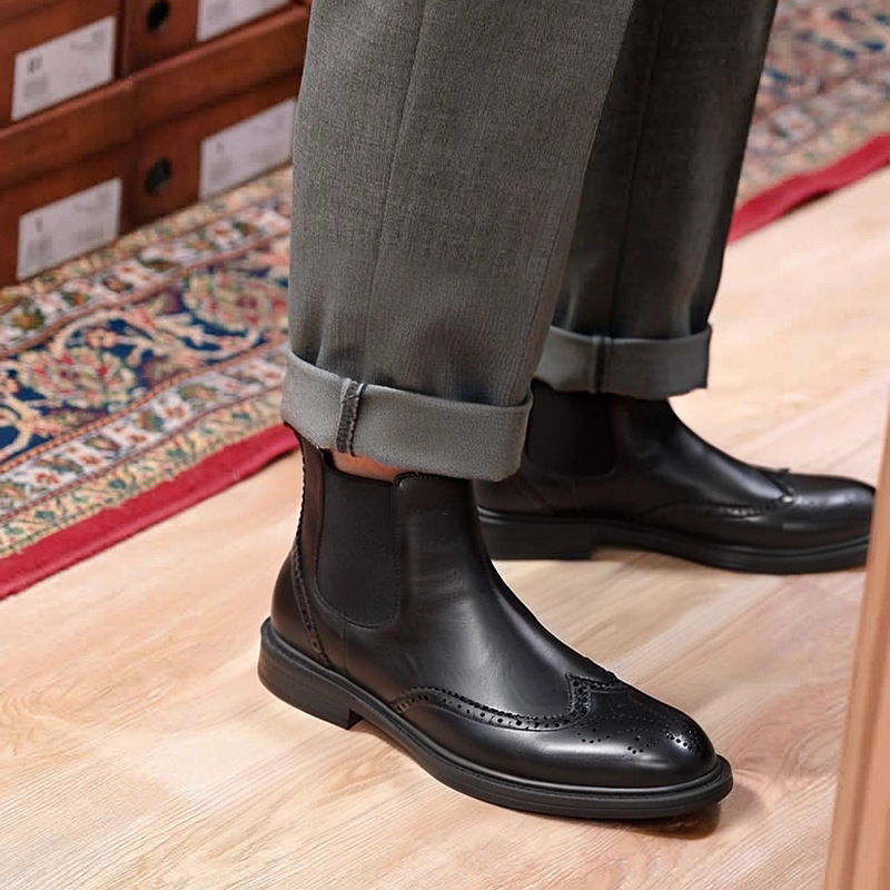 GD32 - Giày thể thao nam đế bệt, giày da thật, giày thể thao nam thời trang mùa hè, giày da cao cấp, giày trắng, giày mọi, giày mọi nam_thumbnail_17