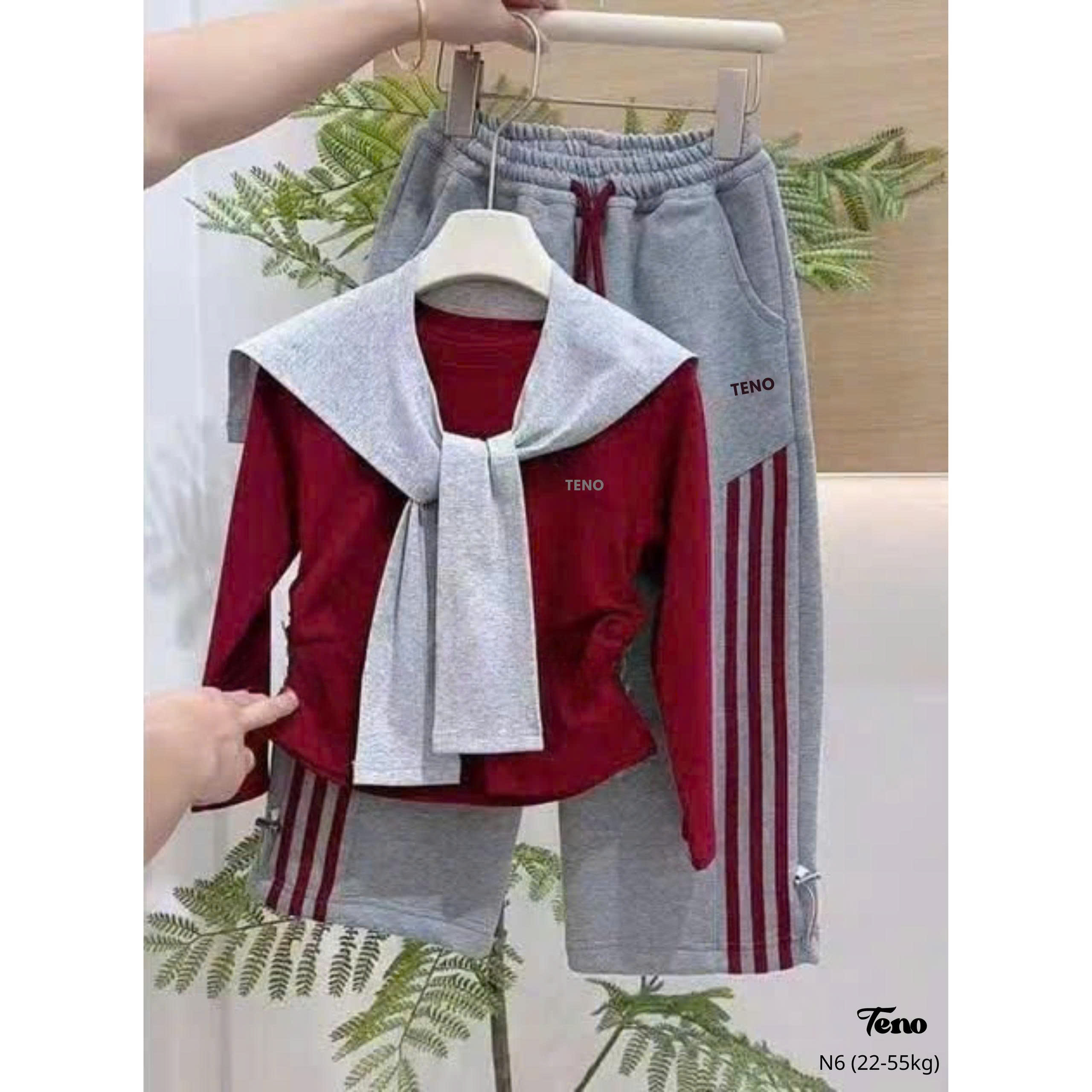 [J15] Bộ nỉ Ola kèm khăn_thumbnail_1