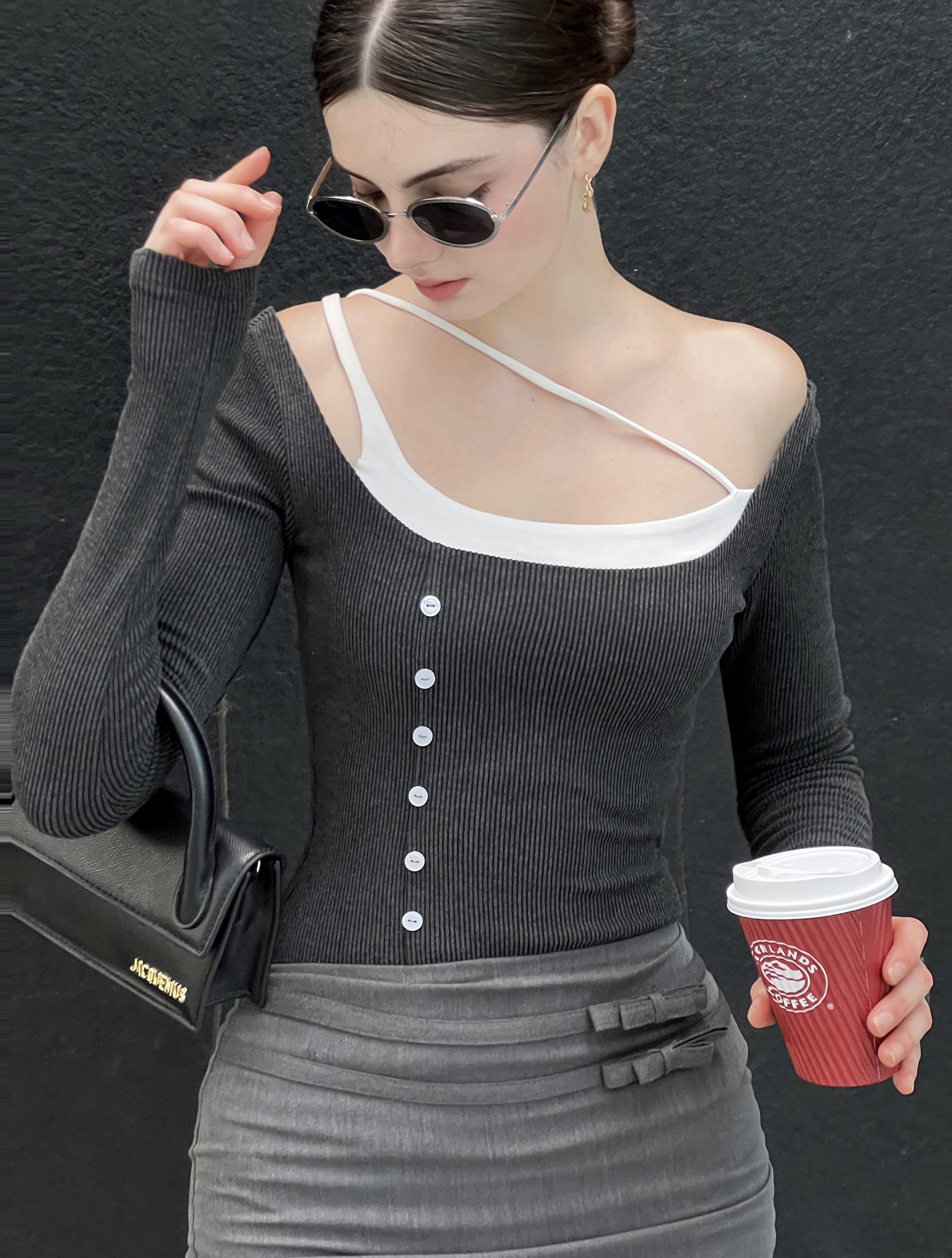 Chân váy cạp điệu