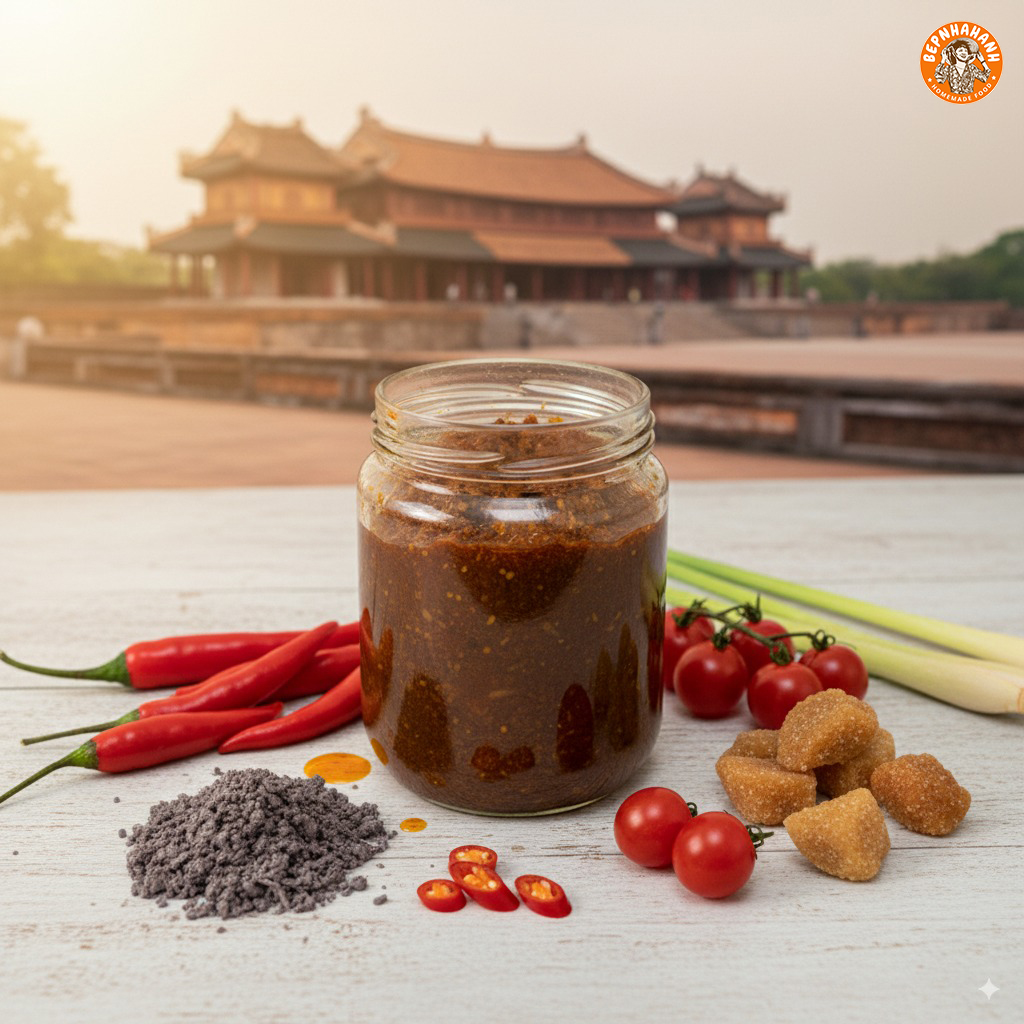 mắm ruốc xào thịt