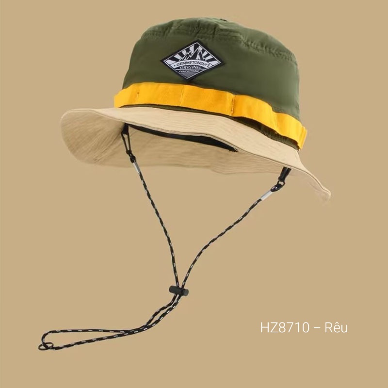 Mũ bucket đa sắc gấp gọn HZ8710