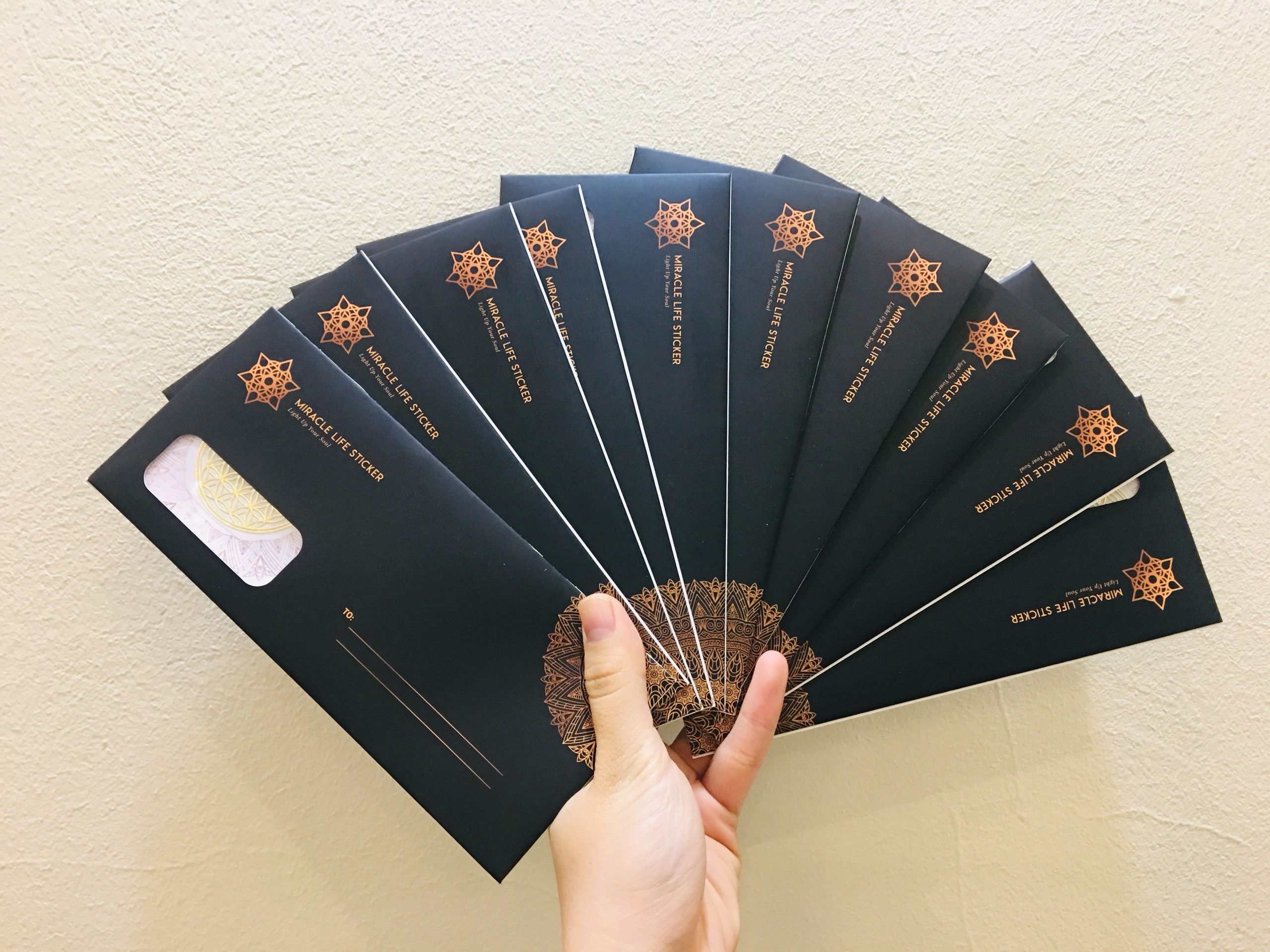 Miếng dán bảo vệ từ trường điện thoại Bông Hoa Sự Sống - Flower of Life Sticker_thumbnail_4