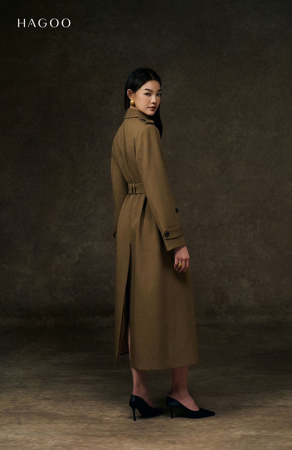 Áo khoác mangto dài choàng cape HAGOO_thumbnail_8