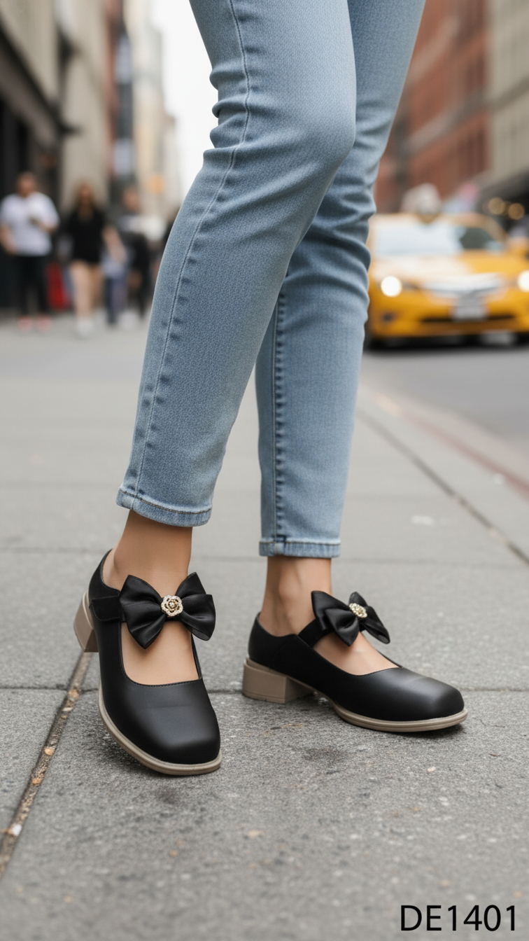 Giày Sục Nơ DE1401