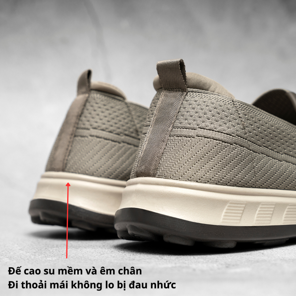 Giày lười nam Slip-on CS308