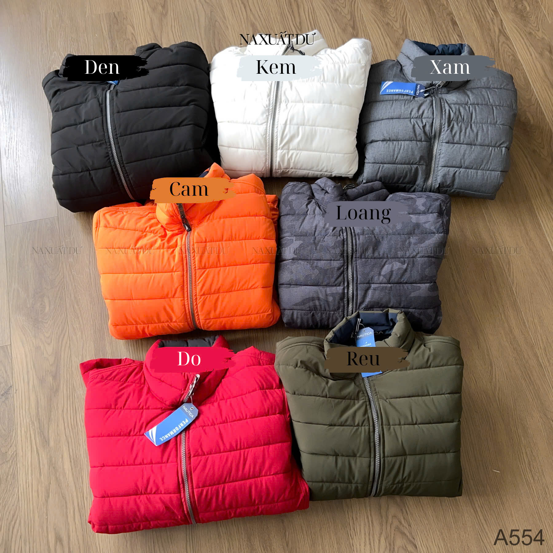 Áo phao nam " Nautica " - A554 (SALE)