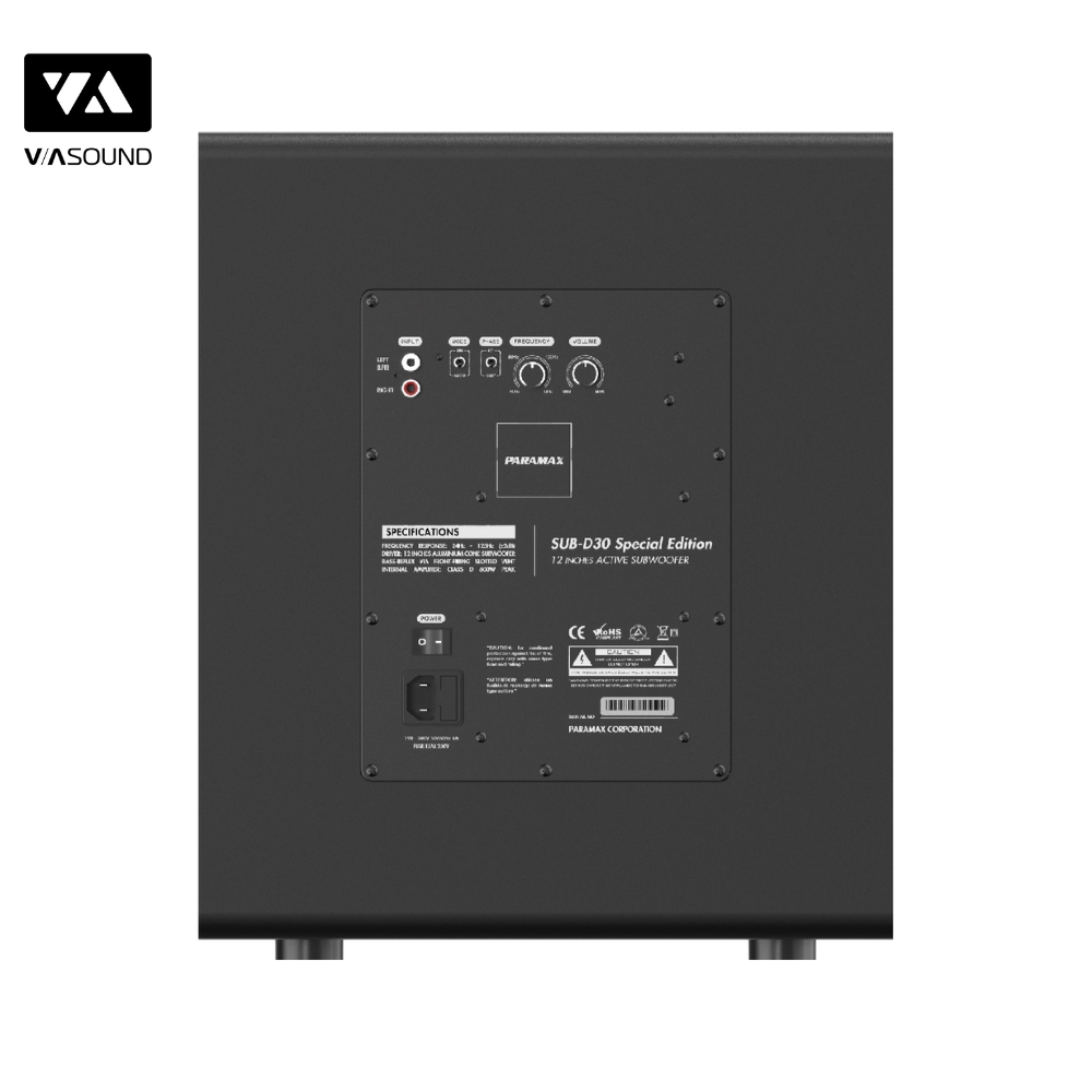 Loa Subwoofer PARAMAX SUB-D30 SOECIAL EDITION_thumbnail_6
