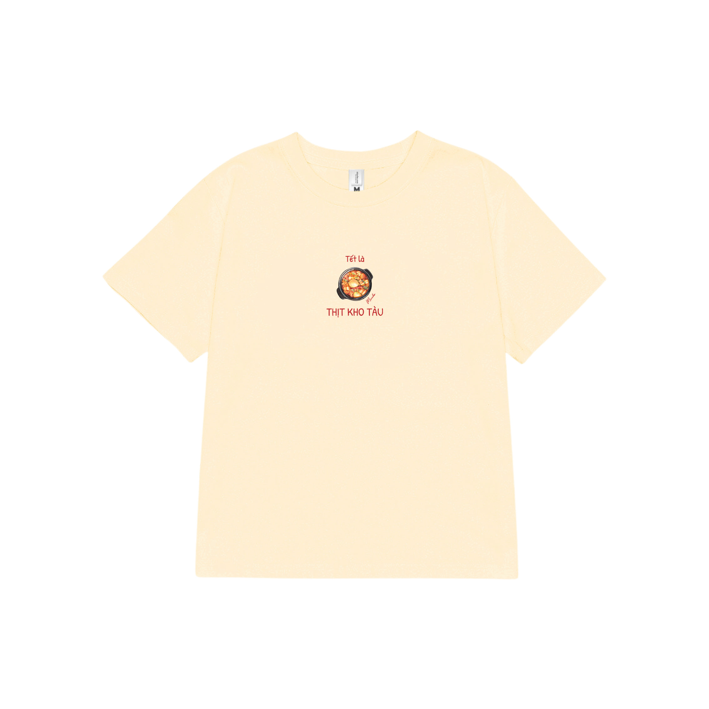 Áo baby tee tết cổ tròn chất vải cotton 4c co giãn thoáng mát 1846 Miucho in mix_thumbnail_0