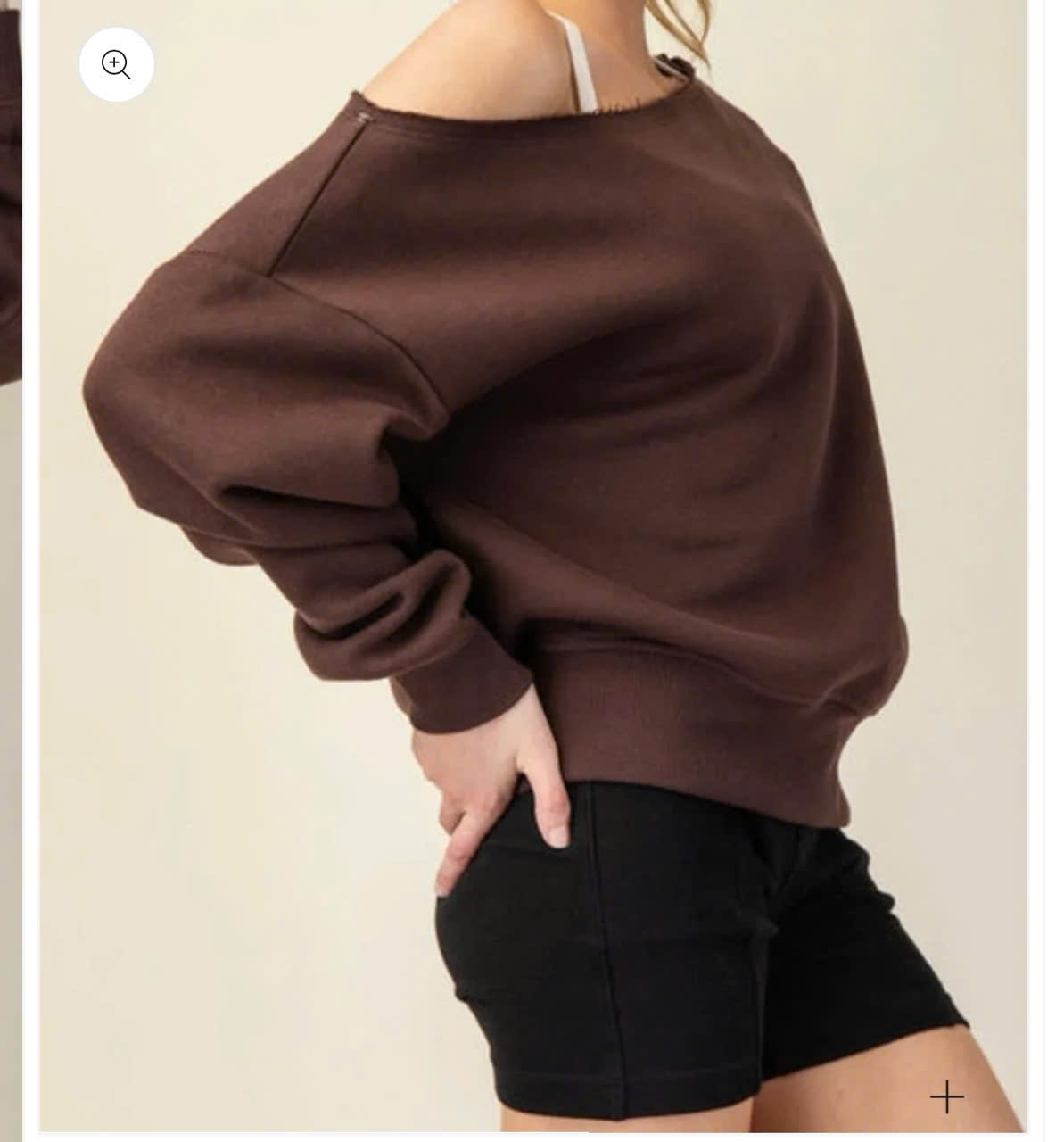 AT764 Áo thun nỉ lệch vai_thumbnail_5