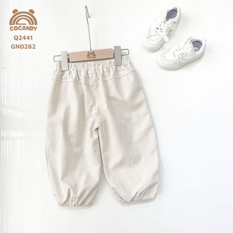 Quần dài BE túi xếp ly bo gấu_thumbnail_2