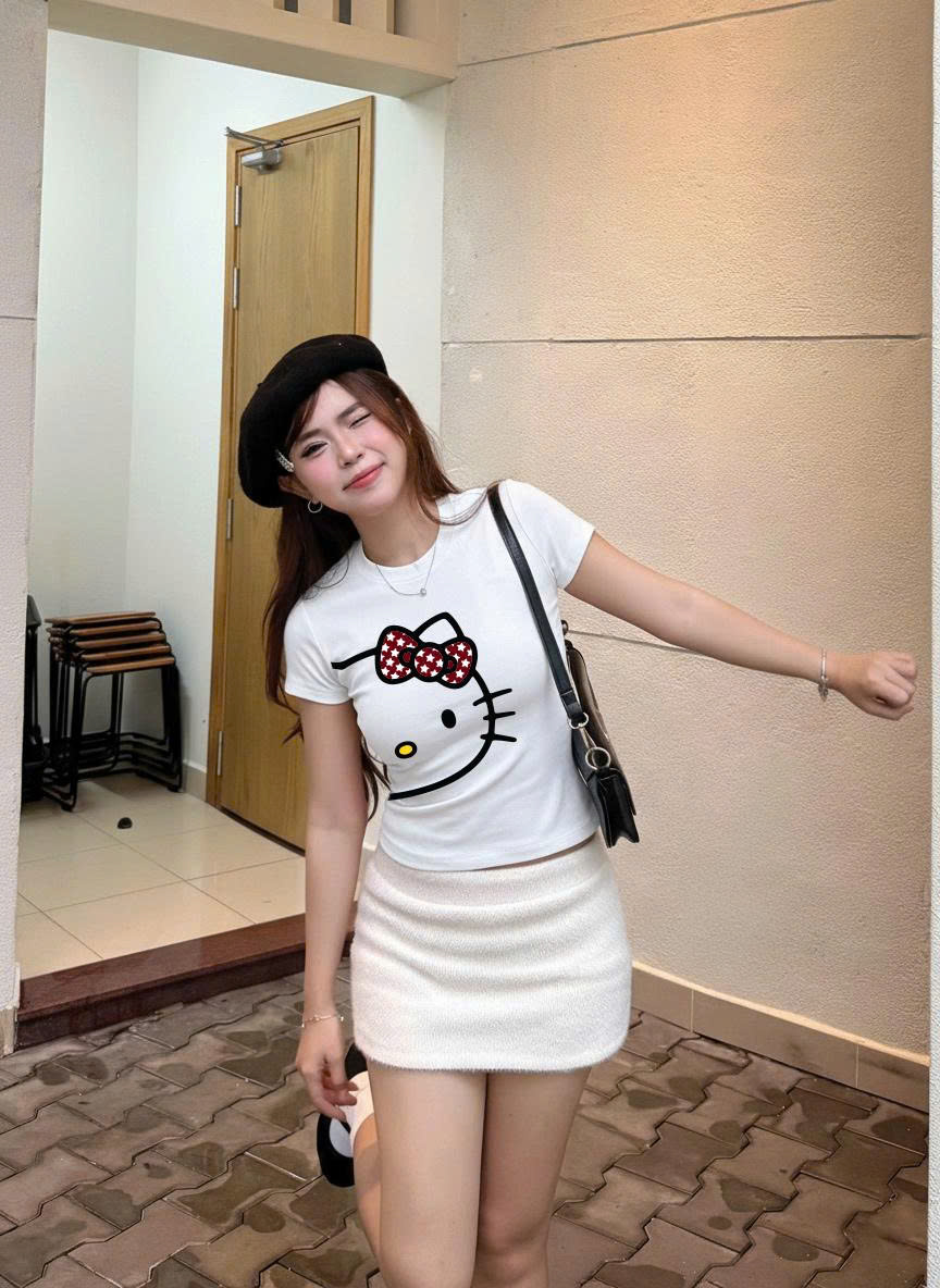 Áo baby tee hello kitty Beezy slim fit 3331_thumbnail_4