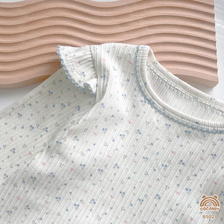 Bộ dài XANH hoa nhí phối vai chờm_thumbnail_4