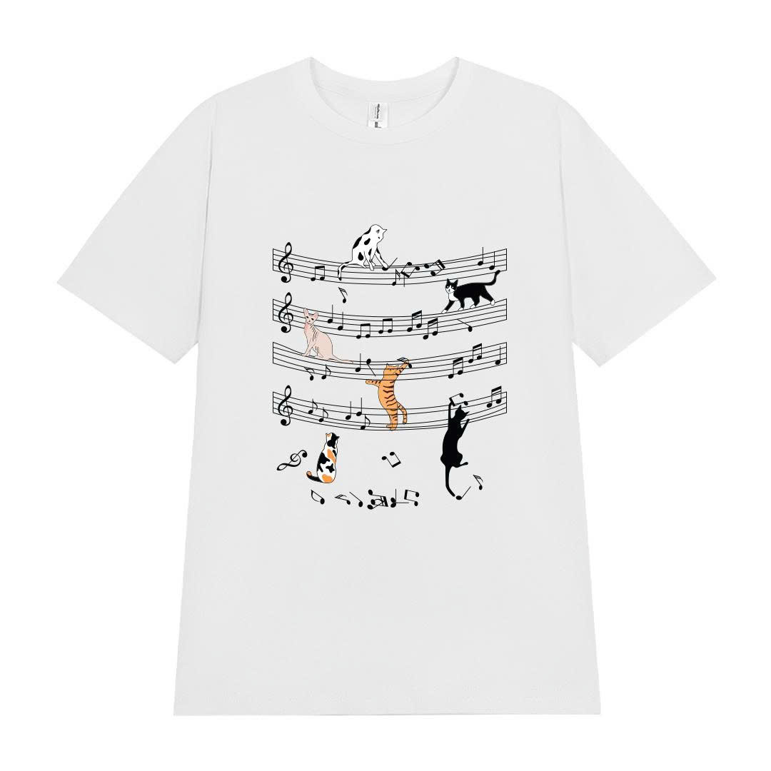 Áo thun nữ form vừa regular xinh xắn ARD2341 Miucho vải cotton thoáng mát cổ tròn in artwork_thumbnail_0