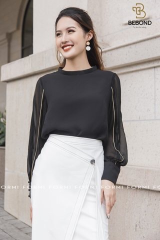 Chân váy ôm dây dài màu trắng - Jaymi Skirt