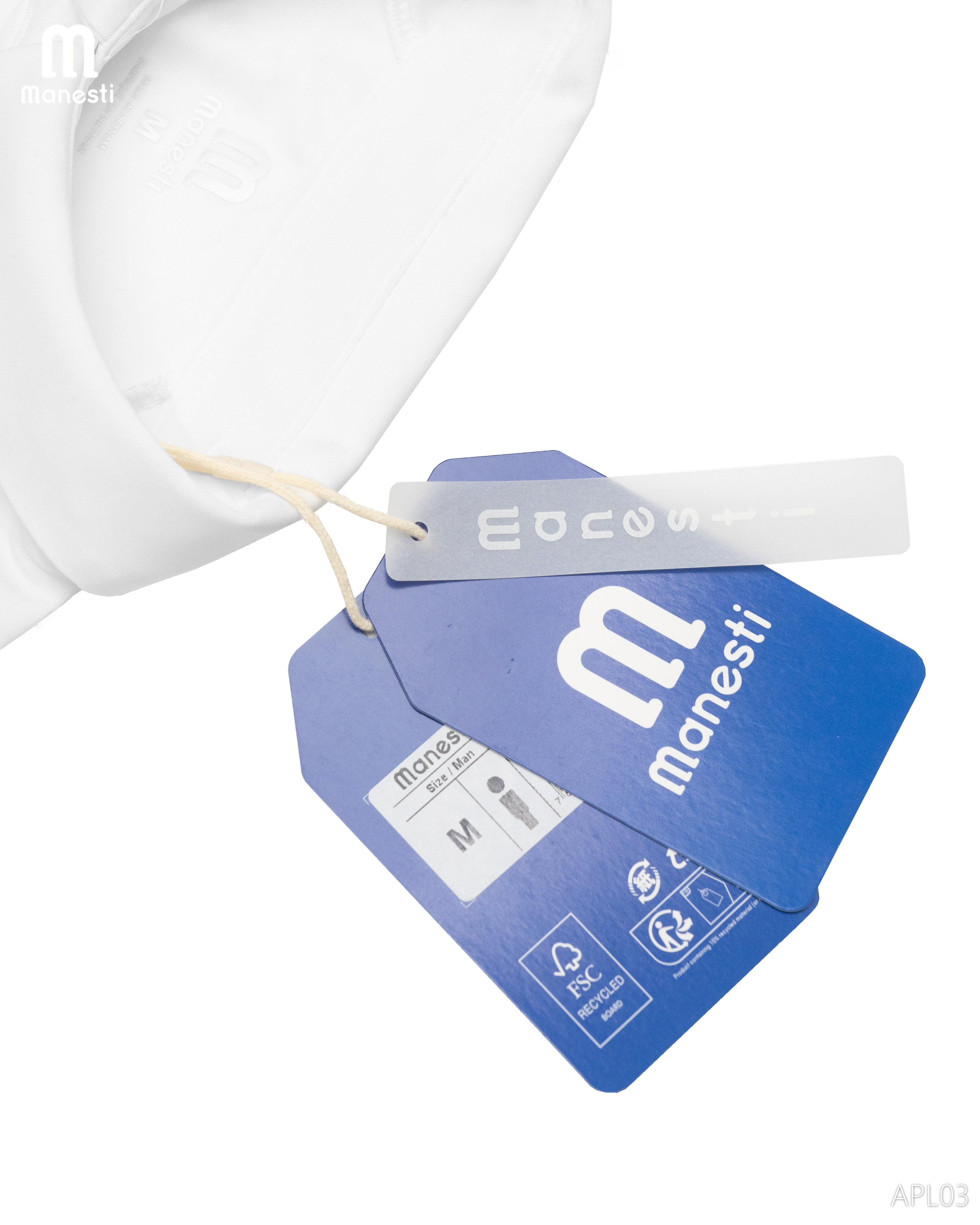 Áo polo nam Twin Crest Manesti_thumbnail_7