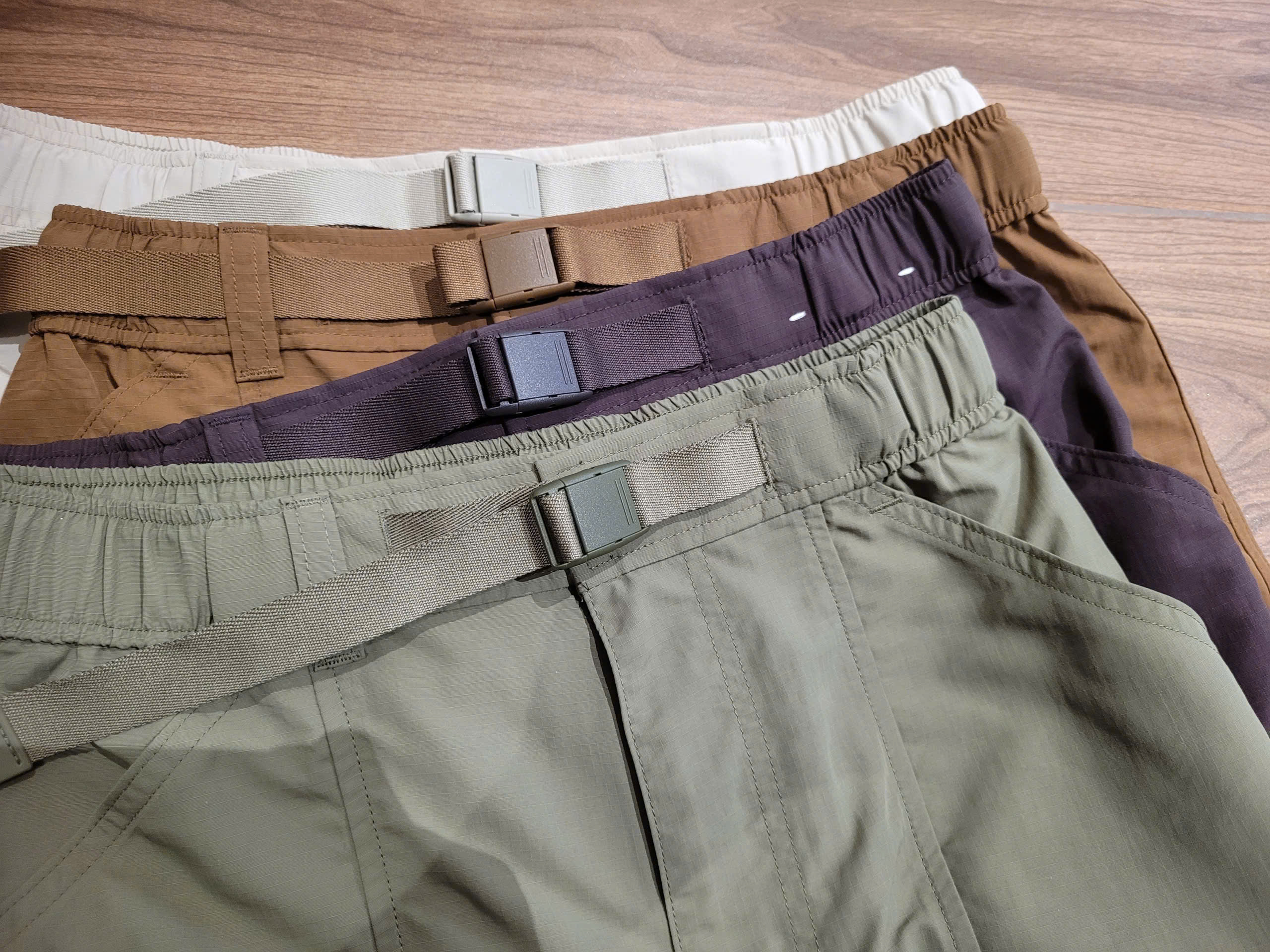 Quần short dù lưng thun xịn ( XÁM )_thumbnail_15