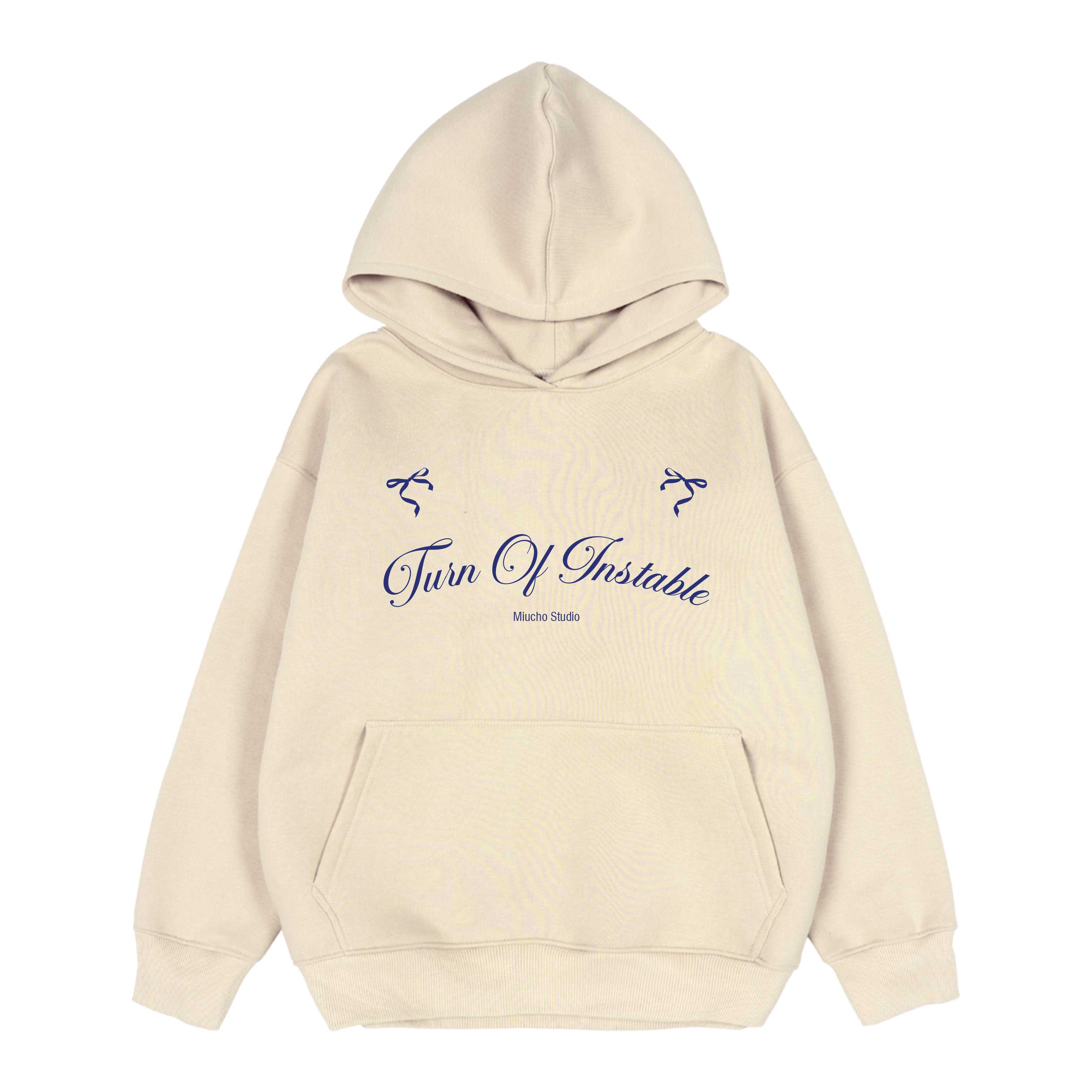 Áo hoodie nữ form rộng local brand HDD1621 Miucho vải nỉ chân cua dày dặn mũ tròn in typography_thumbnail_0