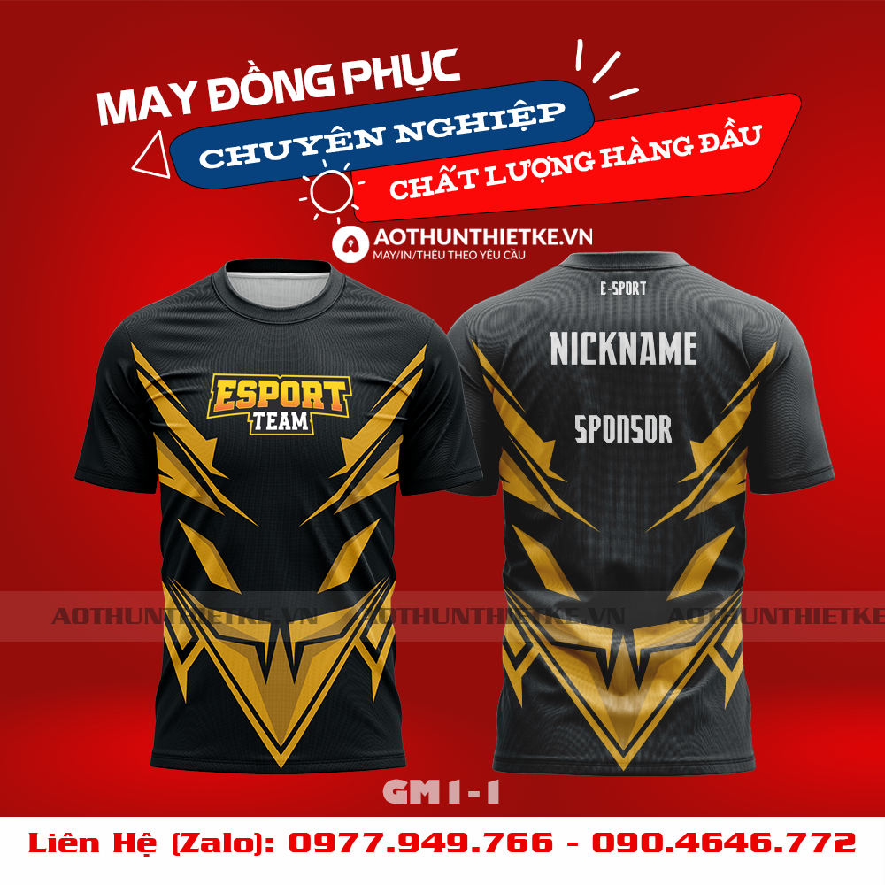 Mẫu Áo Game Thủ Esports Thiết Kế - TKGM27_thumbnail_0