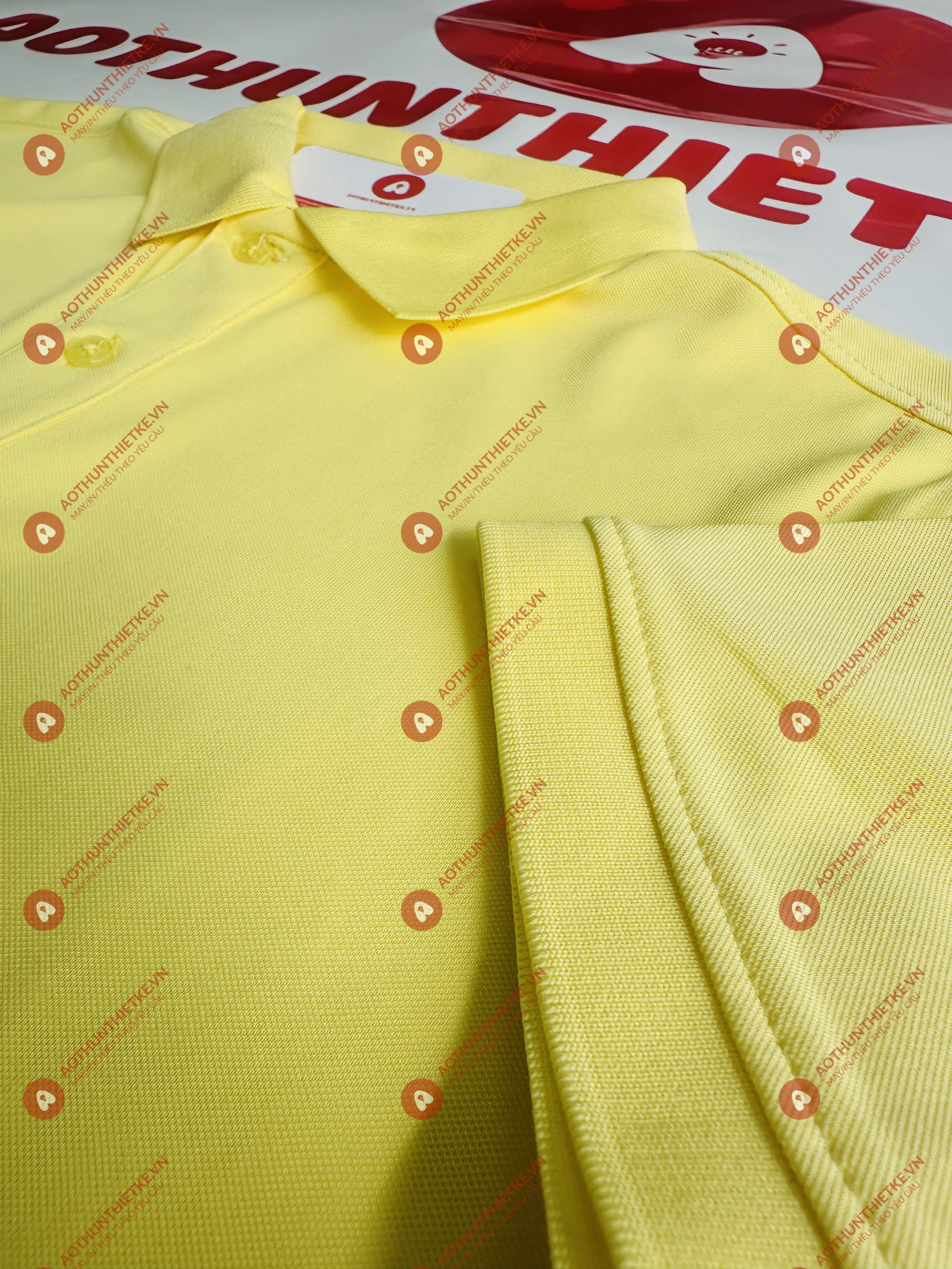 Áo Đồng Phục Polo Basic Vàng_thumbnail_2