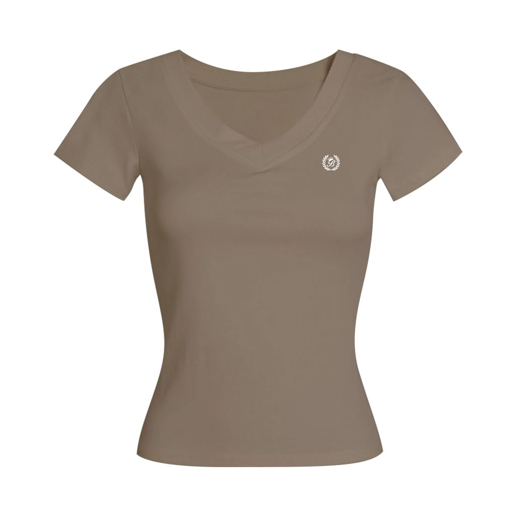 Áo baby tee trắng form ôm dáng ngắn ATD000412685 Miucho tay ngắn vải cotton thoáng mát cổ tròn in basic_thumbnail_11