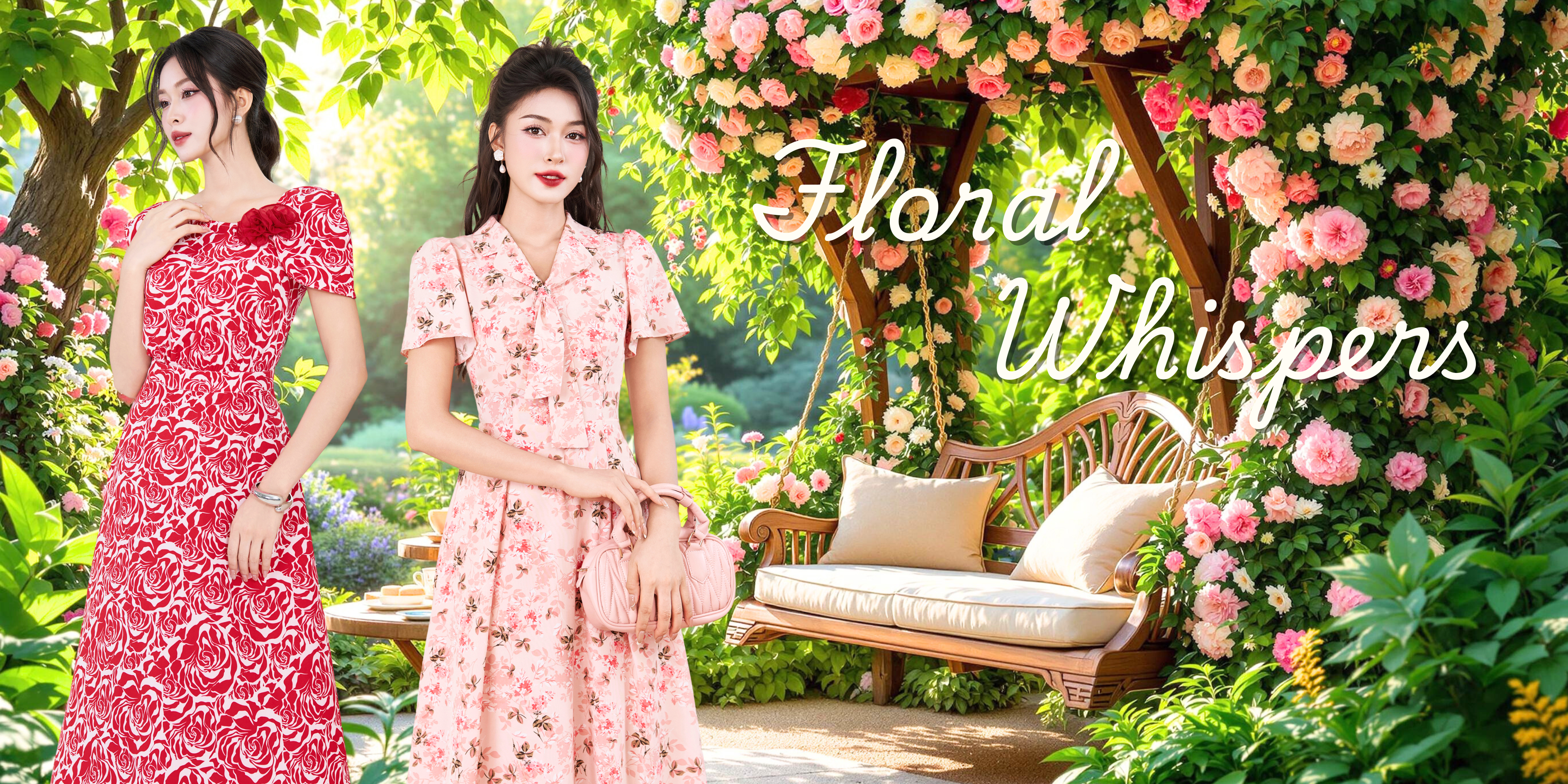 CÙNG CITI MODE LẠC BƯỚC VÀO KHU VƯỜN THƠ MỘNG VỚI NHỮNG OUTFIT TÔNG HỒNG NGỌT NGÀO