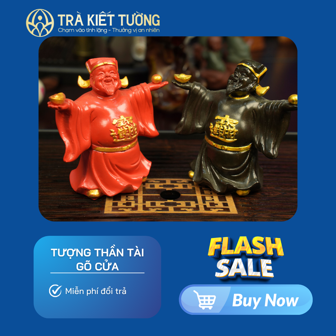 TƯỢNG THẦN TÀI GÕ CỬA