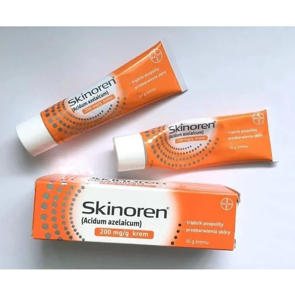 Gel giảm mụn mờ thâm Skinoren Acid Azelaic 20% Tuýp 30g