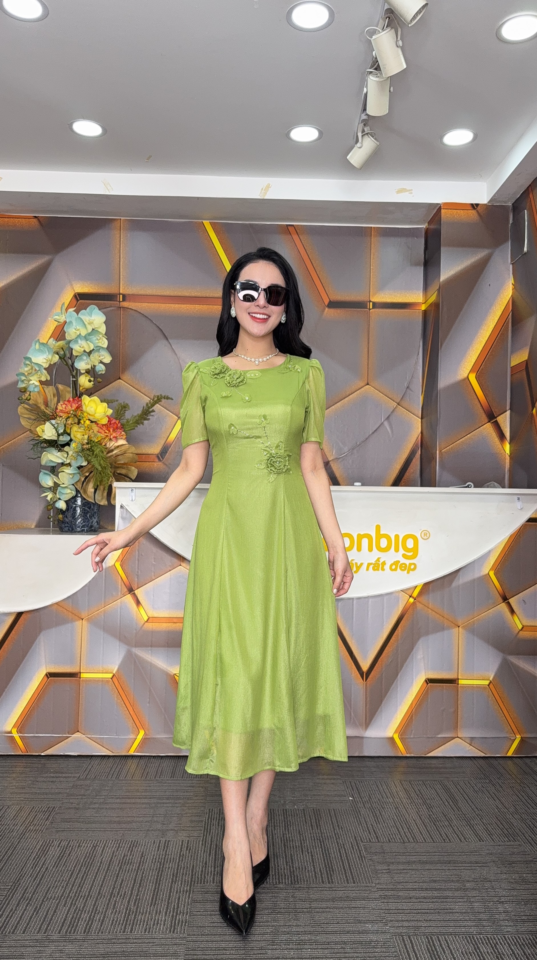 Đầm xòe - Y1949 - Thương hiệu Zonbig_thumbnail_1