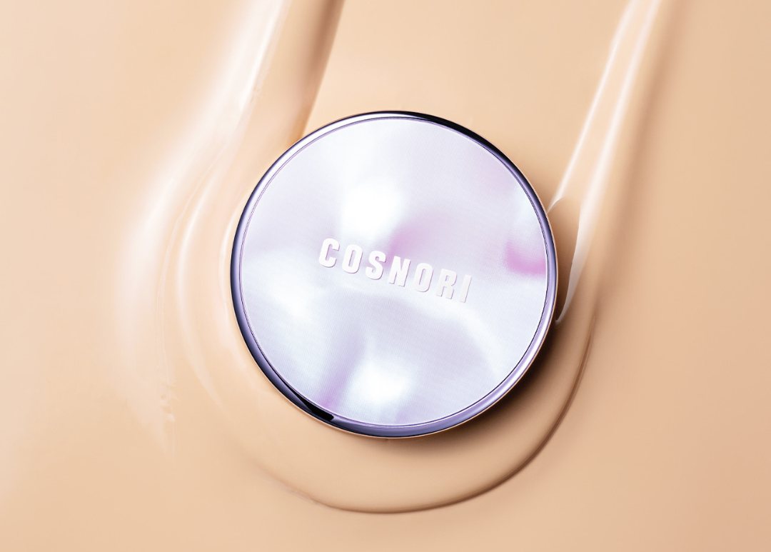 COSNORI PANTHENOL BARRIER BEIGE CUSHION SPF50+ / PA++++ - Phấn Nước Chống Nắng Che Phủ Làm Dịu Da  - Panthenol, Niacinamide - 12g - [C010] - [Tặng 1 lõi thay thế & Miếng dán đỡ điện thoại]_thumbnail_3