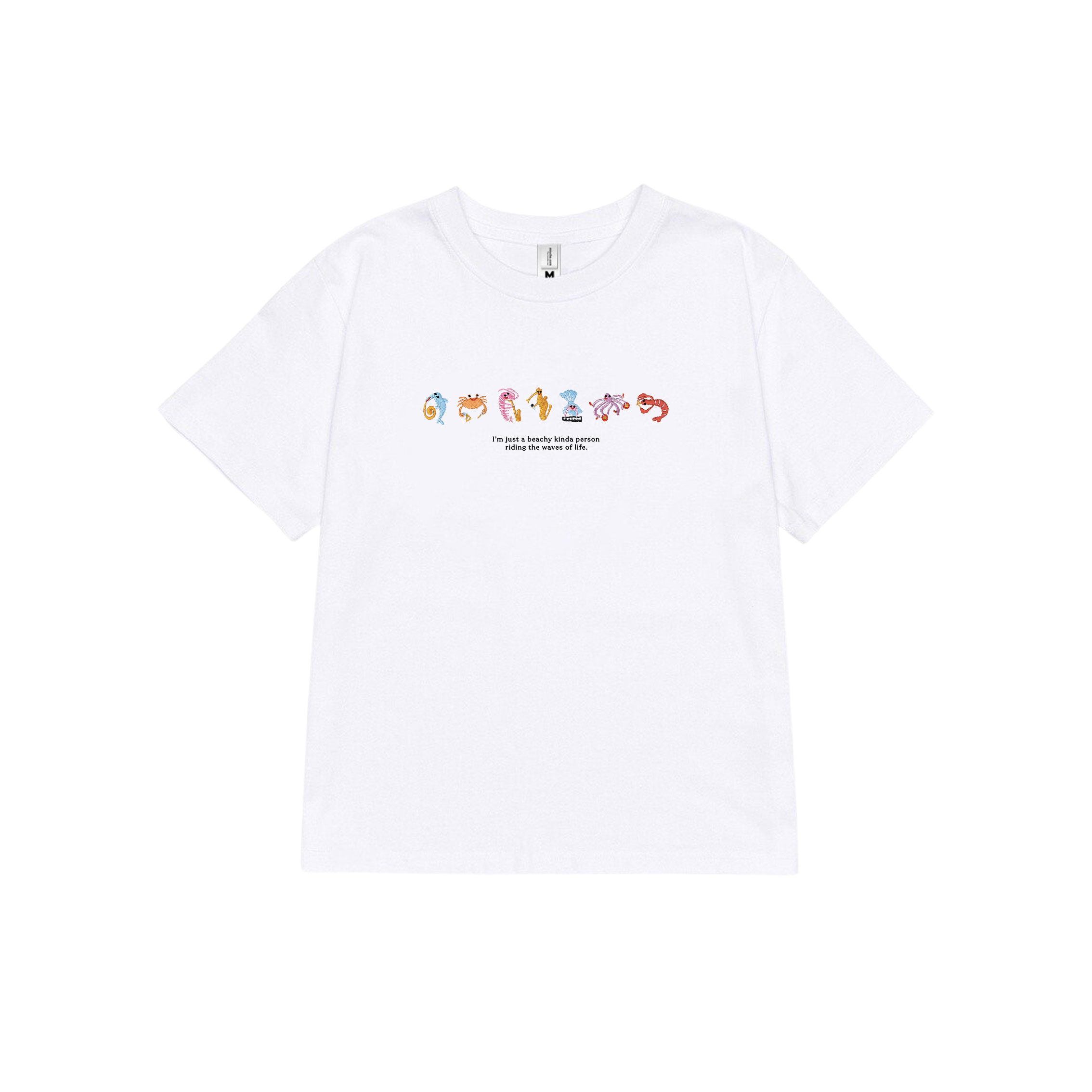 Áo thun baby tee form ôm mùa hè năng động ABD1022 Miucho tay ngắn Cổ tròn hotrend in mix_thumbnail_0