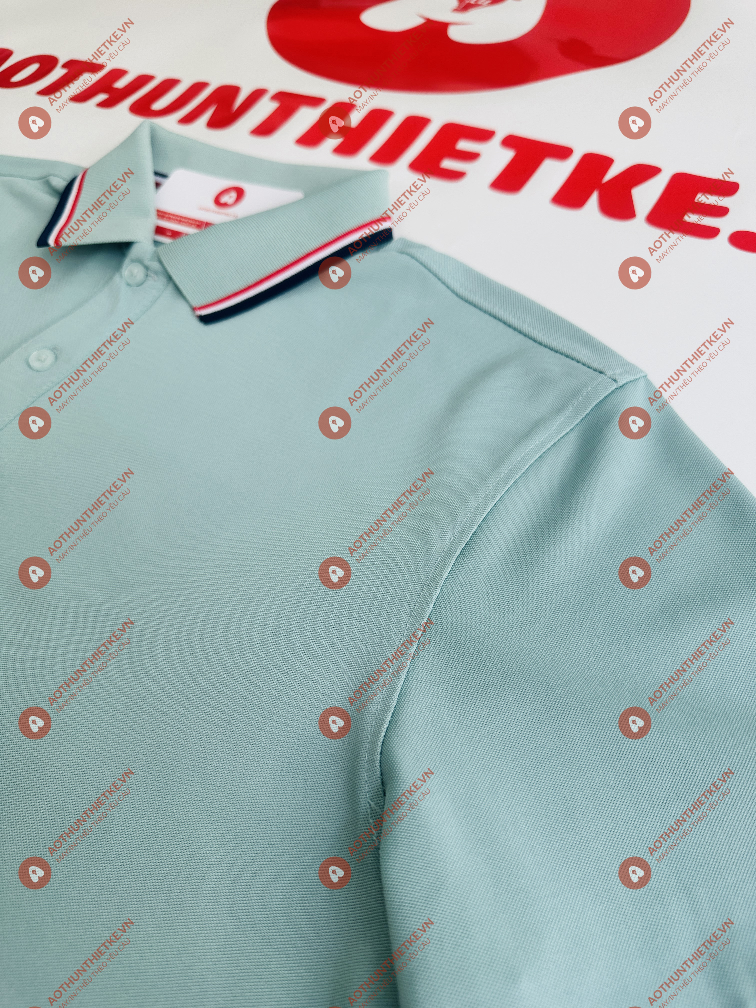 Áo Đồng Phục Polo 3 Sọc Vỏ Đậu_thumbnail_1