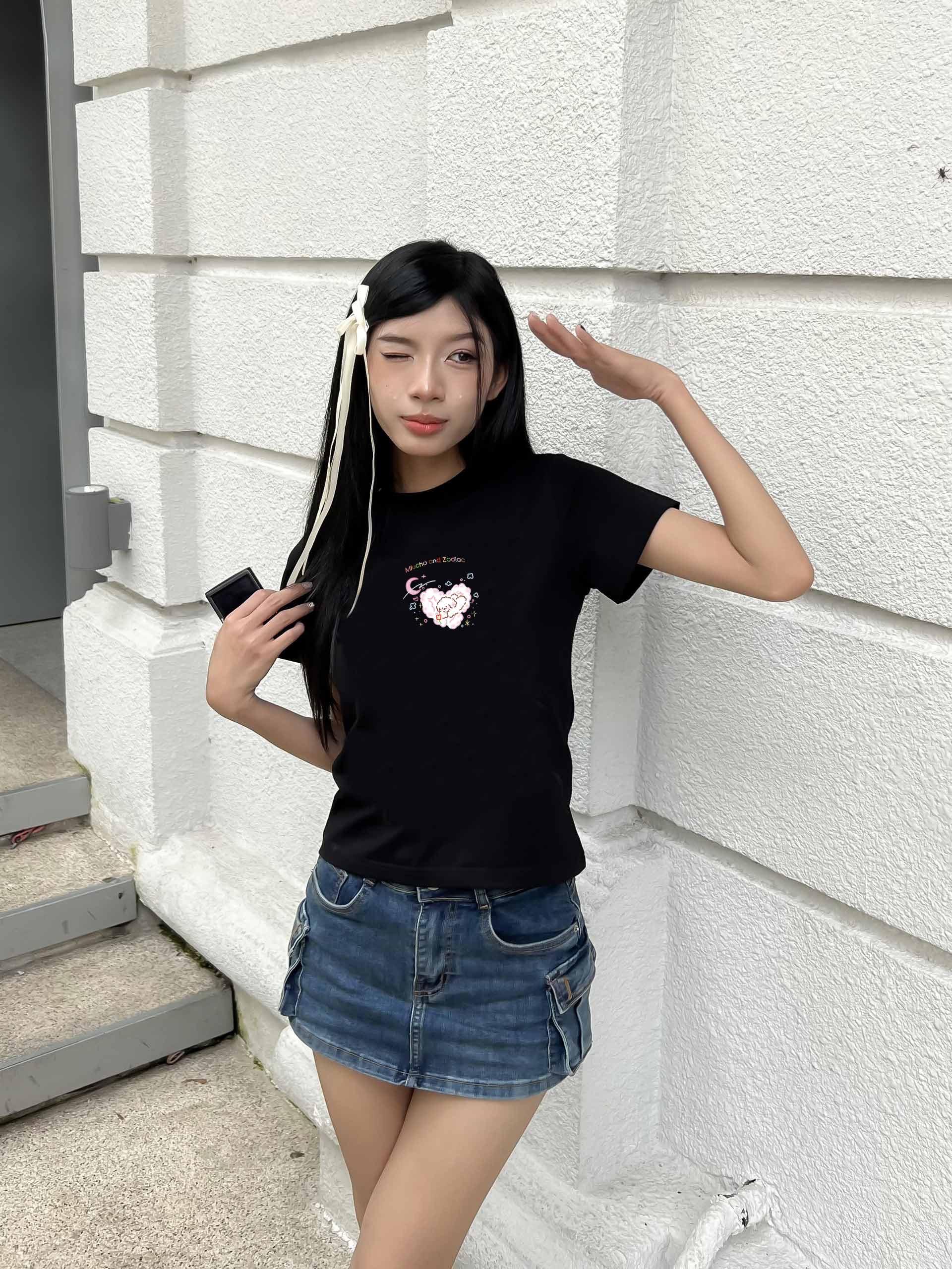 Áo baby tee 12 con giáp tuổi Tuất ( tuổi chó) ABD405 Miucho cotton cổ tròn in graphic_thumbnail_4