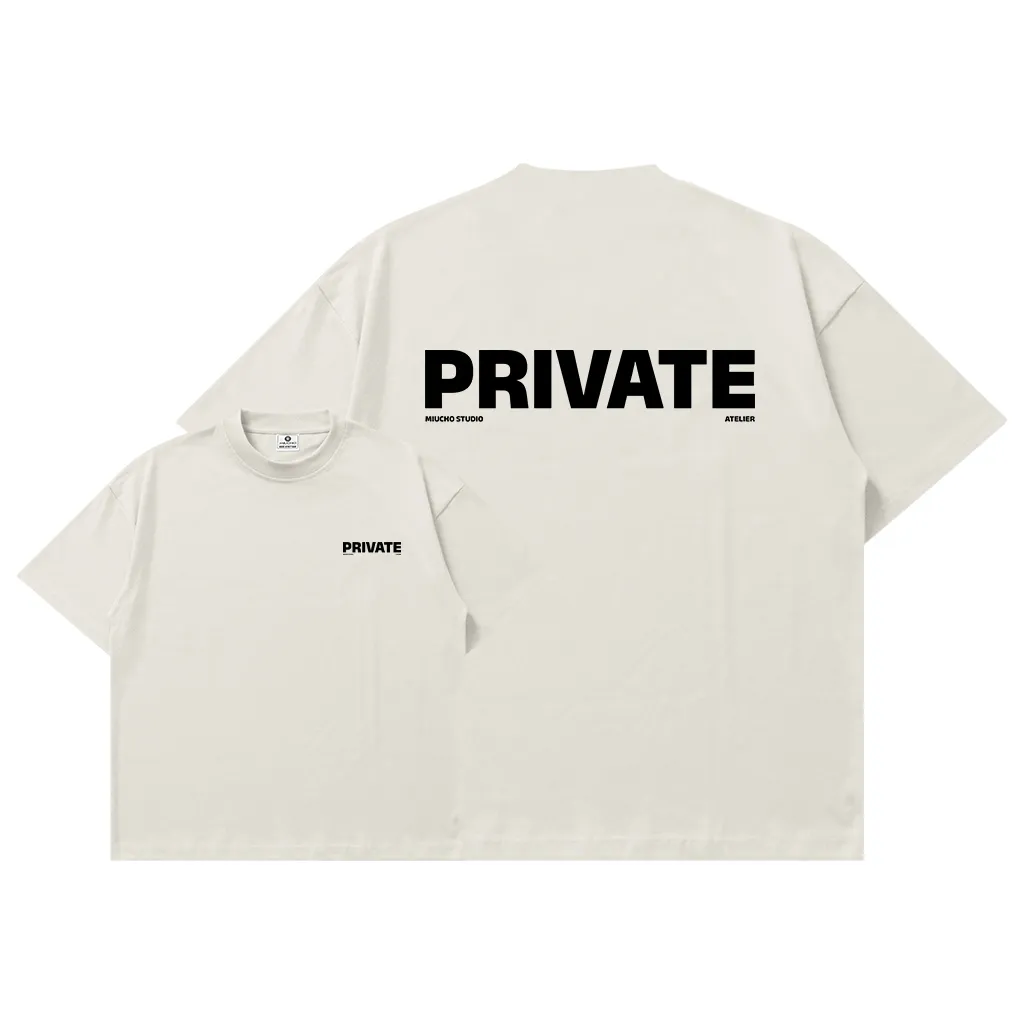 Áo thun boxy unisex chữ basic Miucho 3097_thumbnail_10